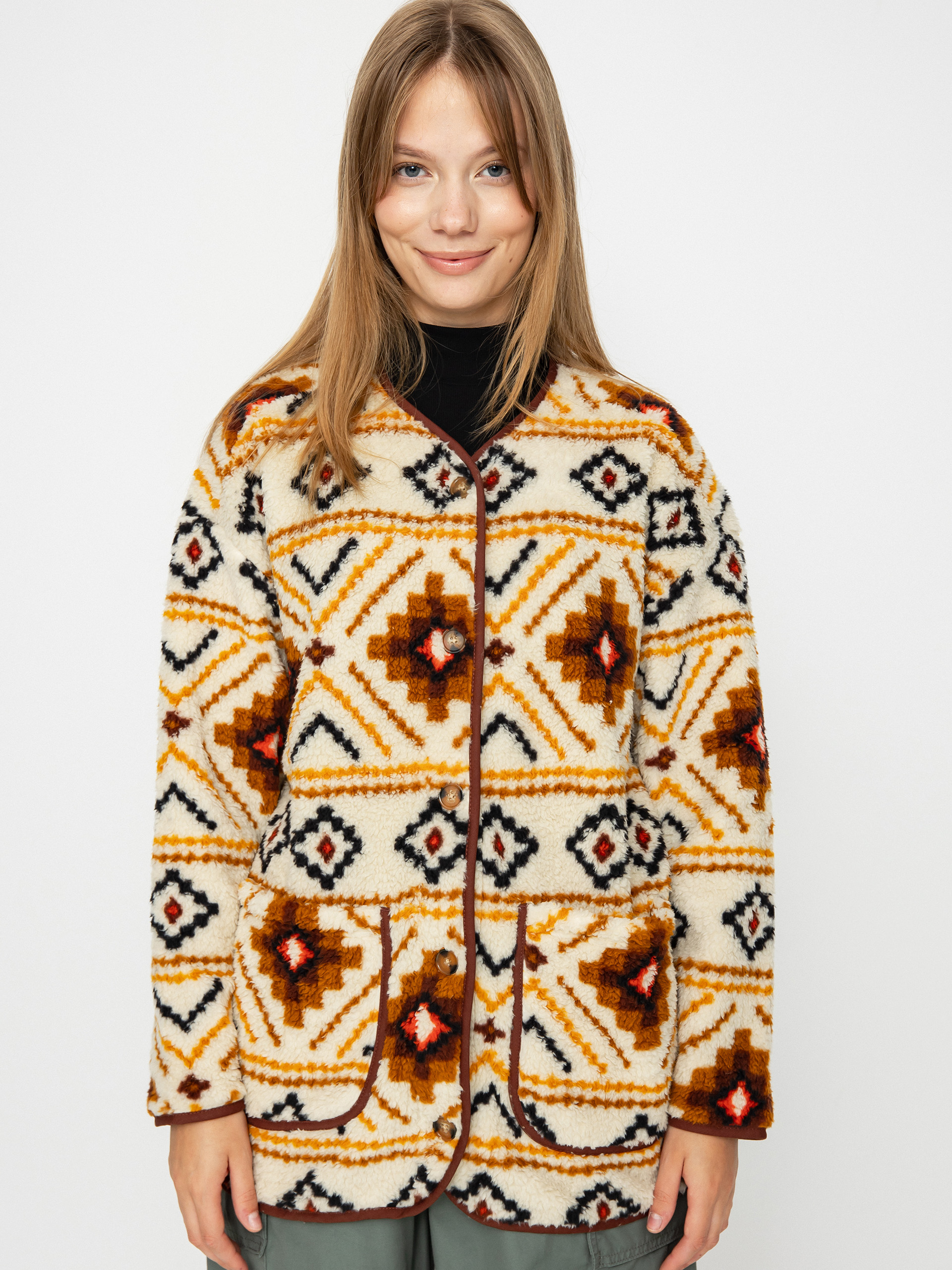 Geacă Billabong Fireside Cozy Wmn (white multi)