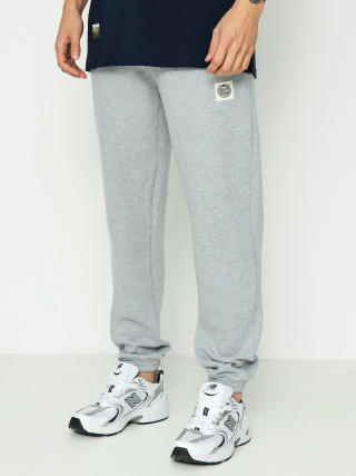 Pantaloni MassDnm Patch Straight Fit (light heather grey)
