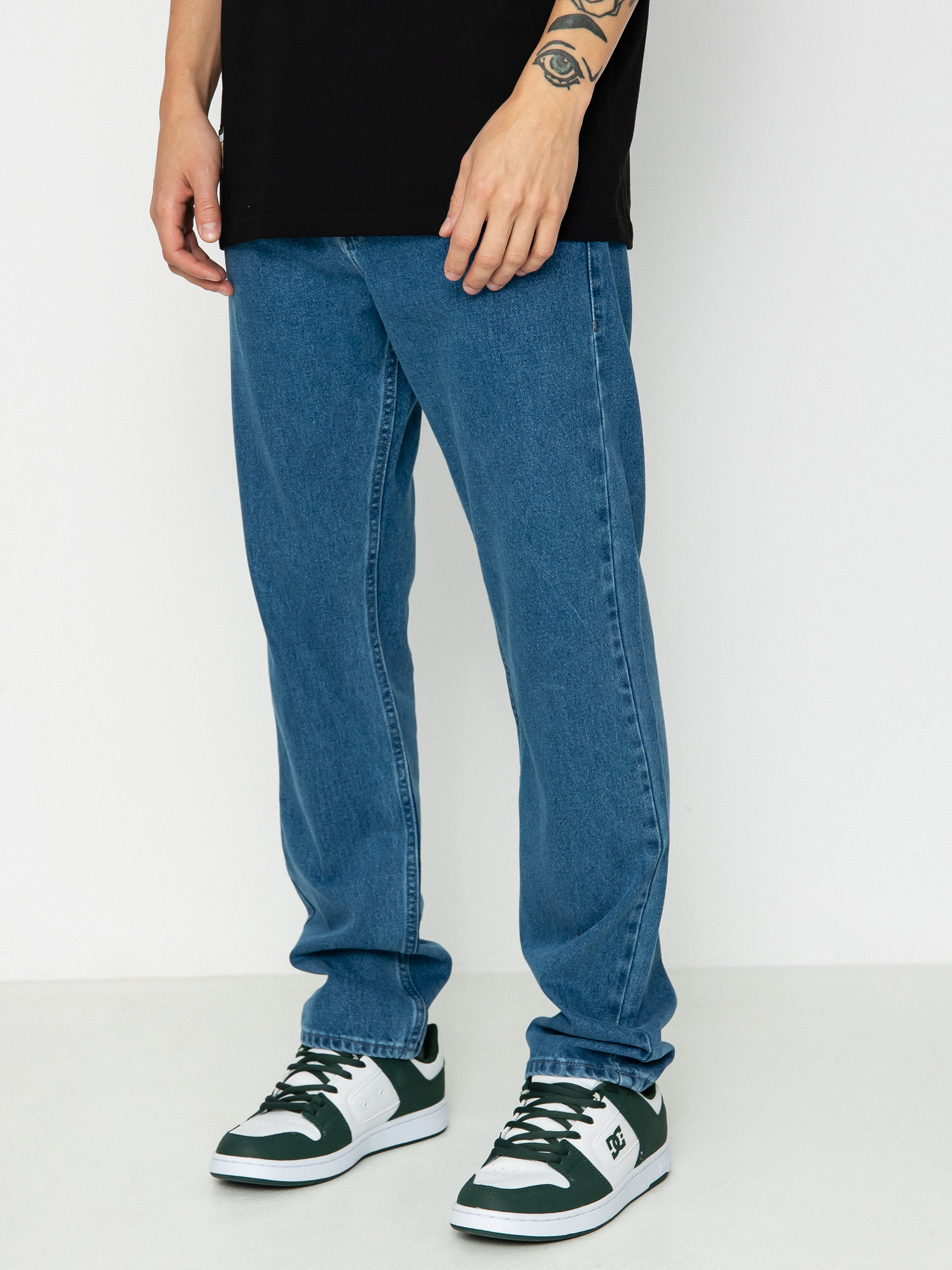 Pantaloni MassDnm Base Jeans Regular Fit (blue)