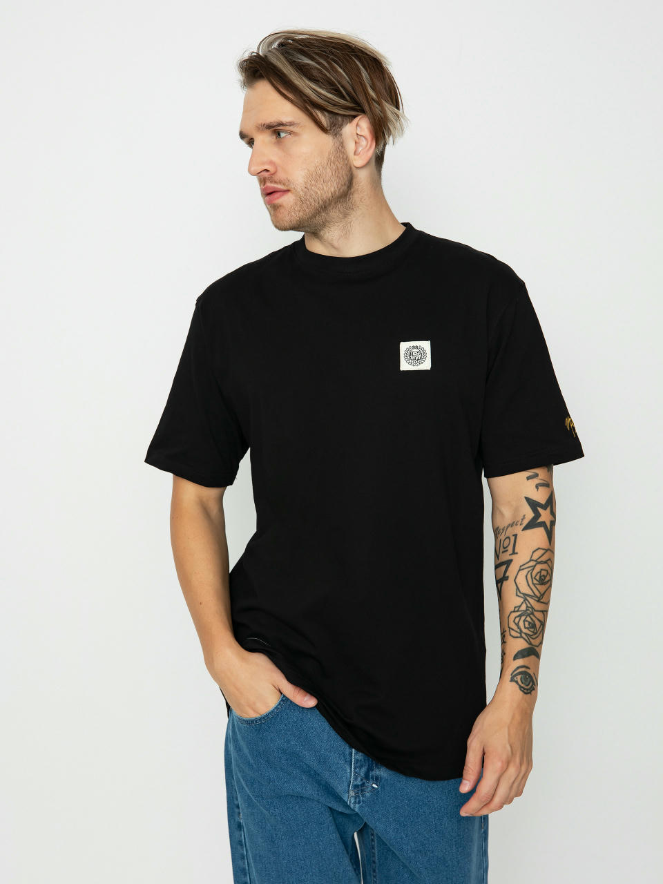 Tricou MassDnm Patch (black)