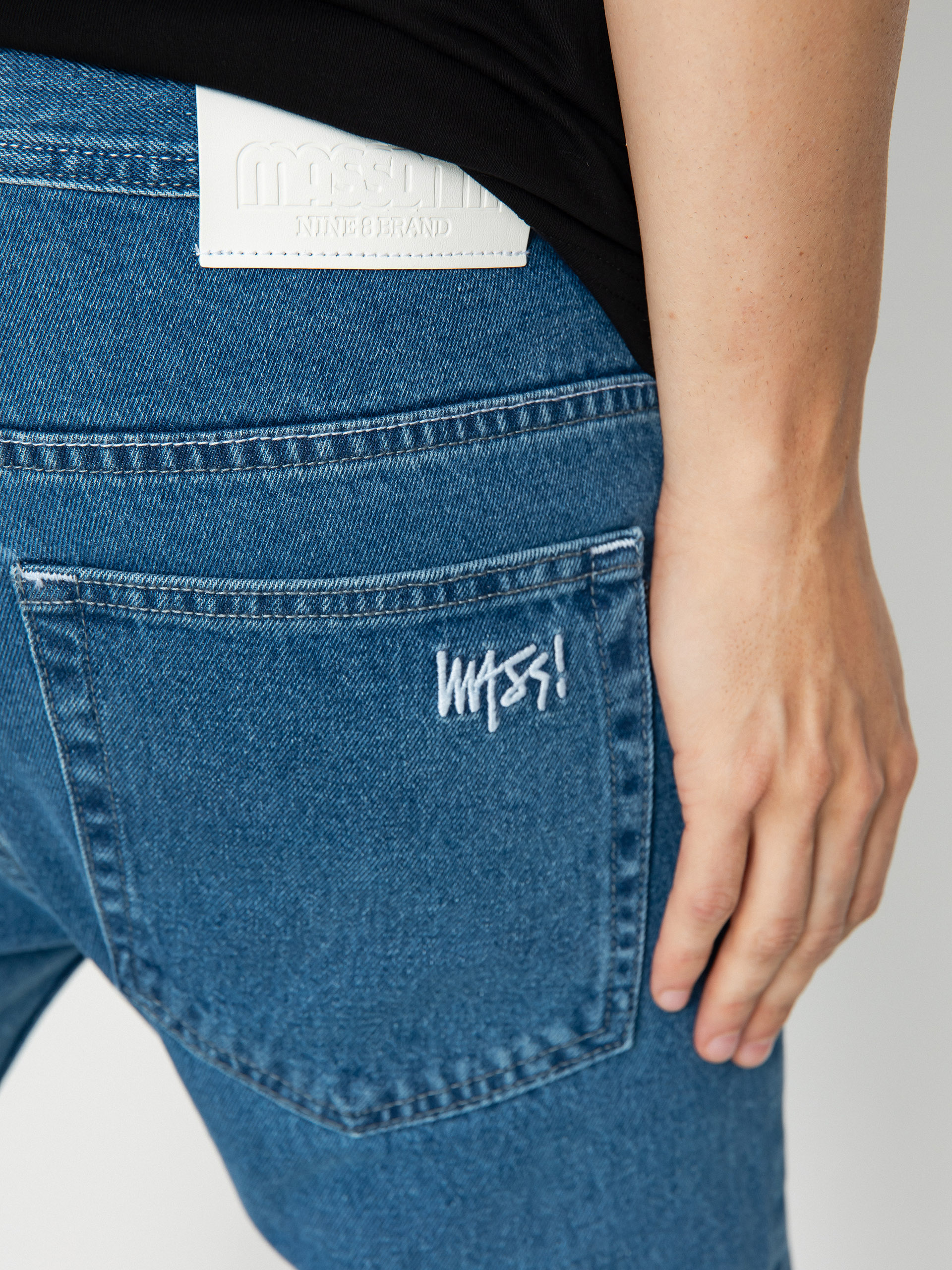 Pantaloni MassDnm Signature 2.0 Jeans Tapered Fit (blue)