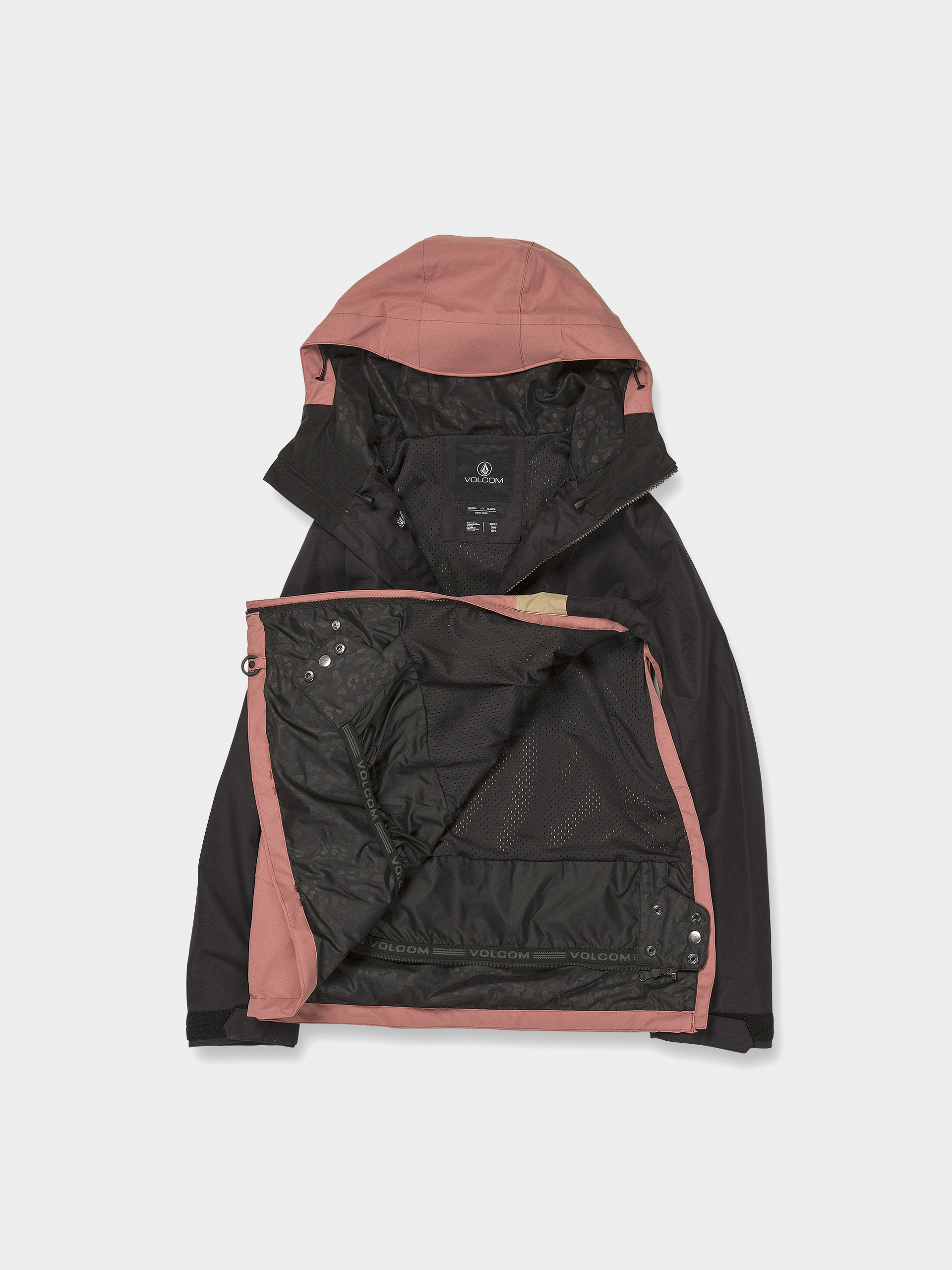 Pentru femei Geacă de snowboard Volcom Ashfield Pullover (earth pink)