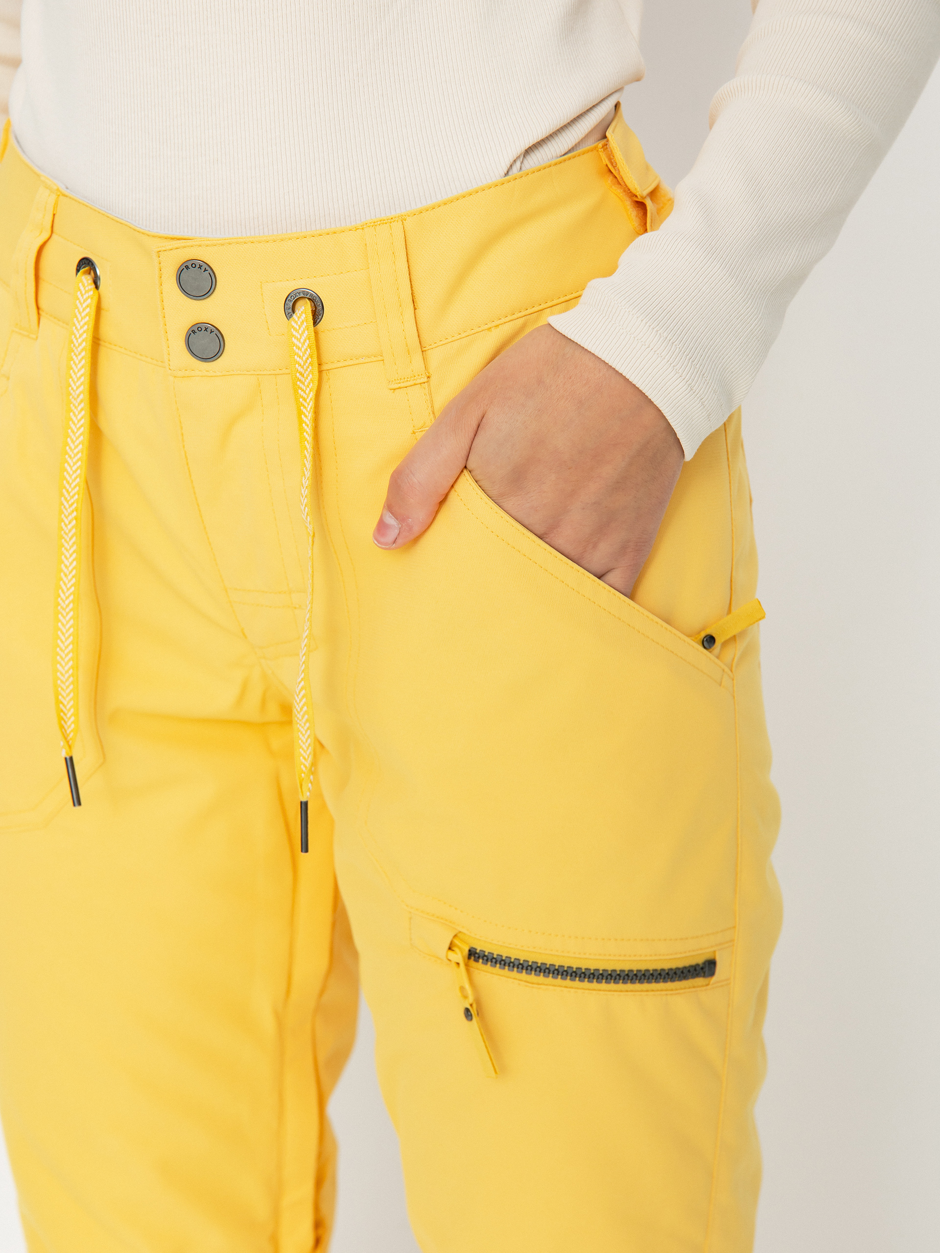 Pentru femei Pantaloni pentru snowboard Roxy Nadia (sunset gold)