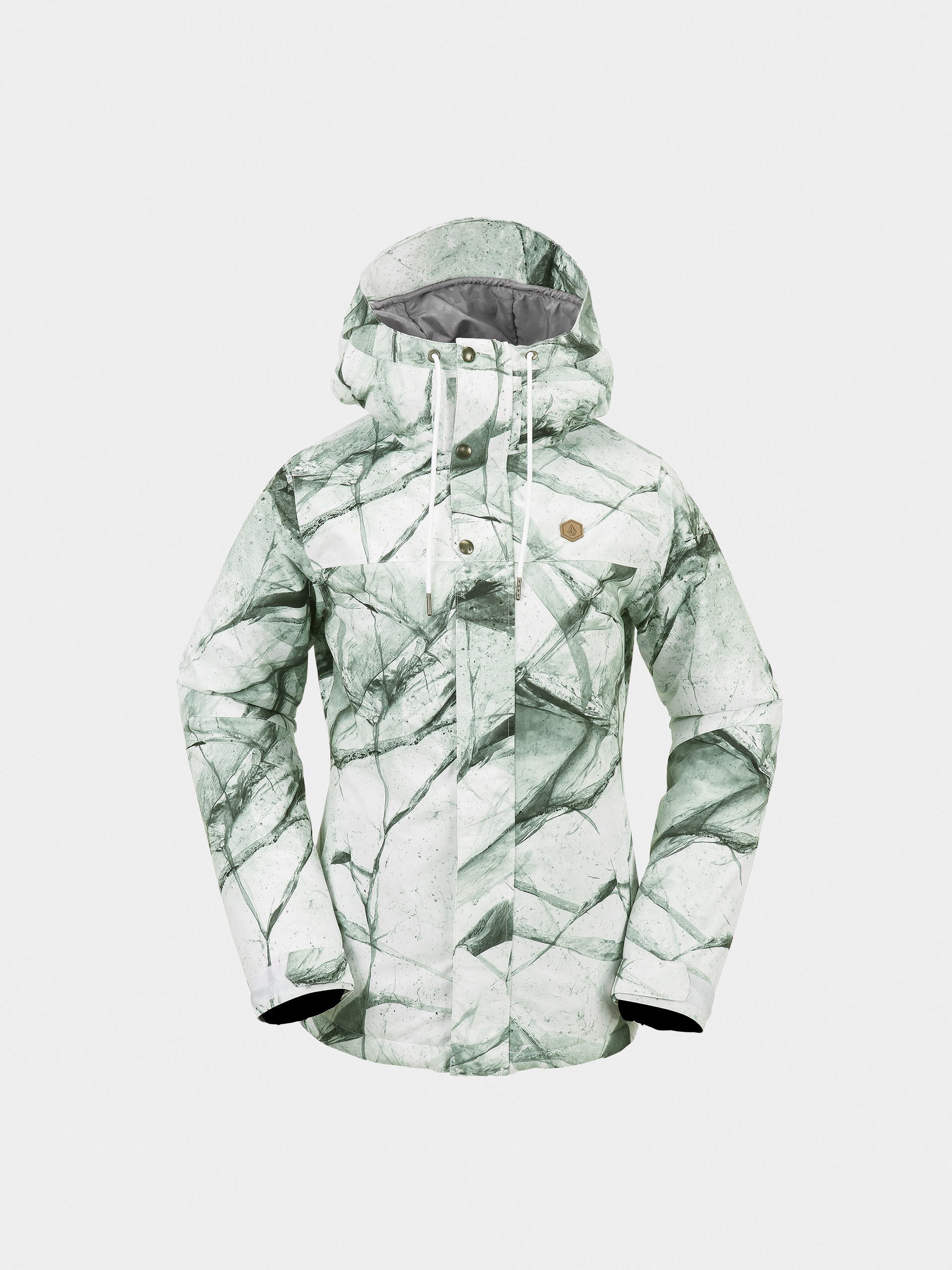 Pentru femei Geacă de snowboard Volcom Bolt Ins (white ice)