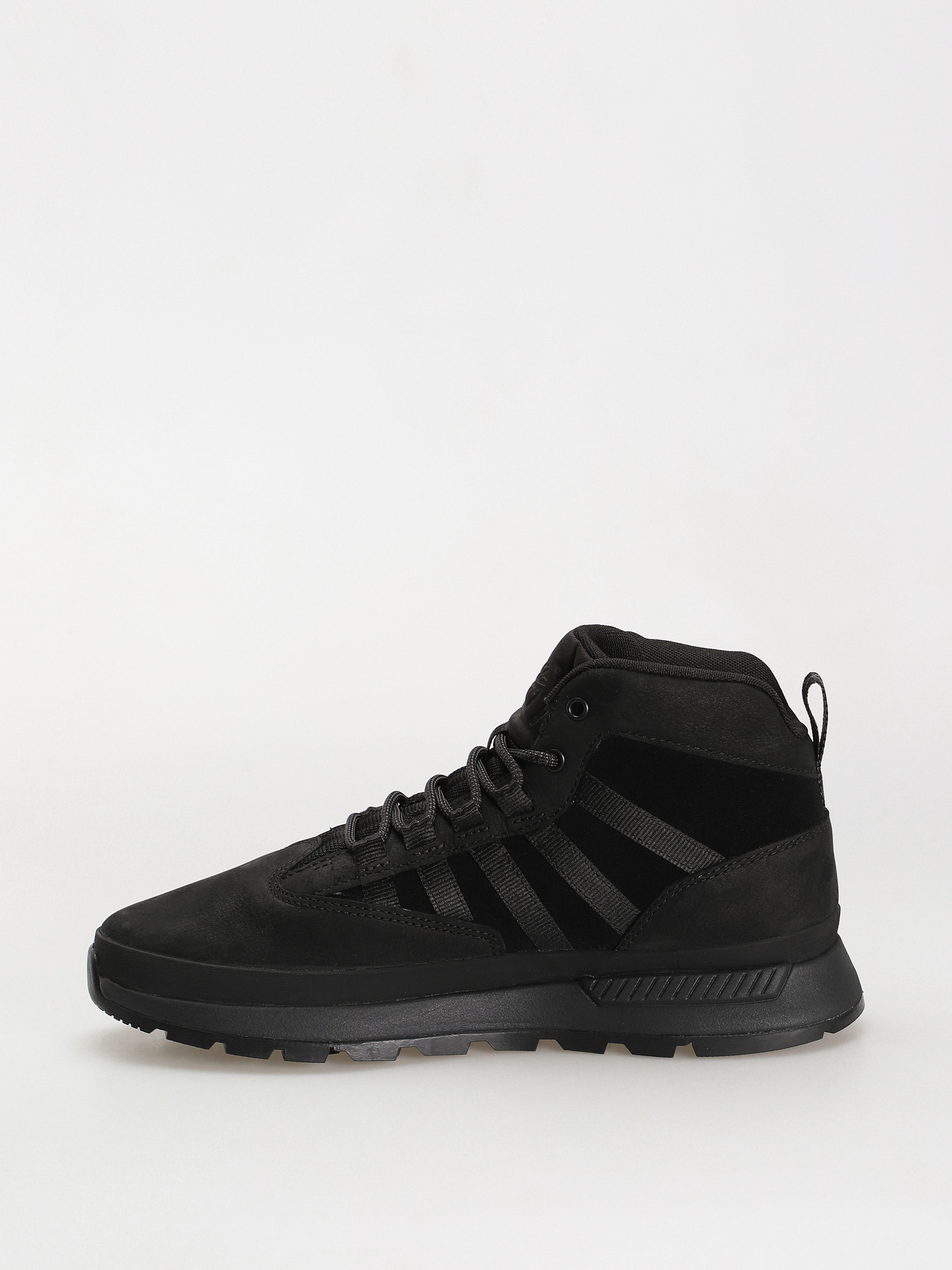Pantofi Timberland Euro Trekker Mid Leather (blackout nubuck)