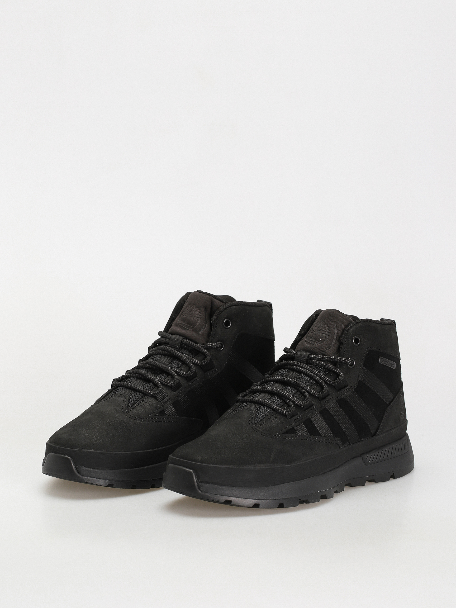 Pantofi Timberland Euro Trekker Mid Leather (blackout nubuck)