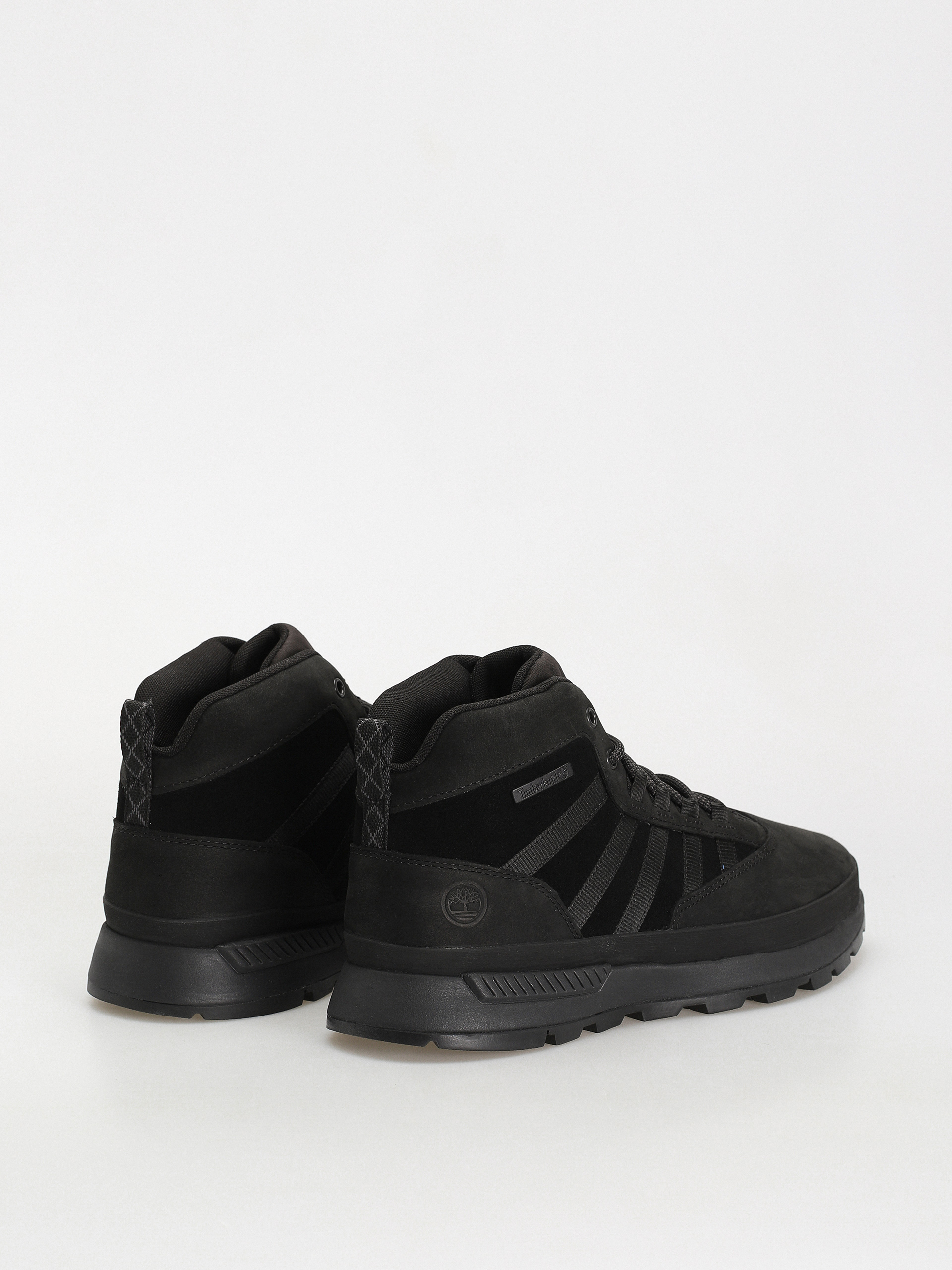 Pantofi Timberland Euro Trekker Mid Leather (blackout nubuck)