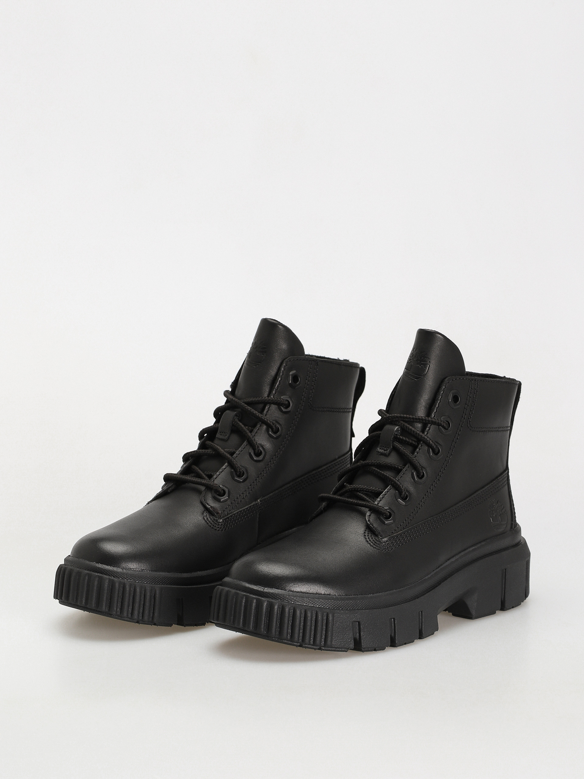 Pantofi Timberland Greyfield Leather Boot Wmn (black full grain)