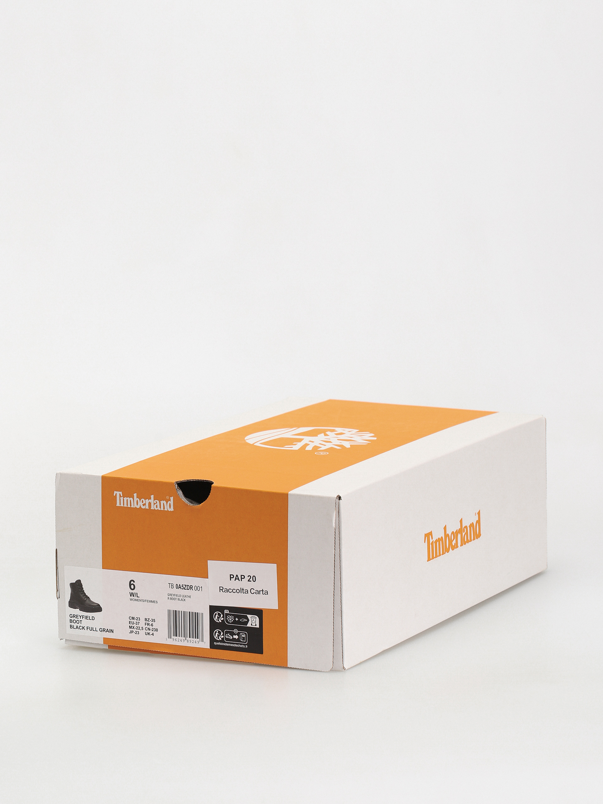 Pantofi Timberland Greyfield Leather Boot Wmn (black full grain)