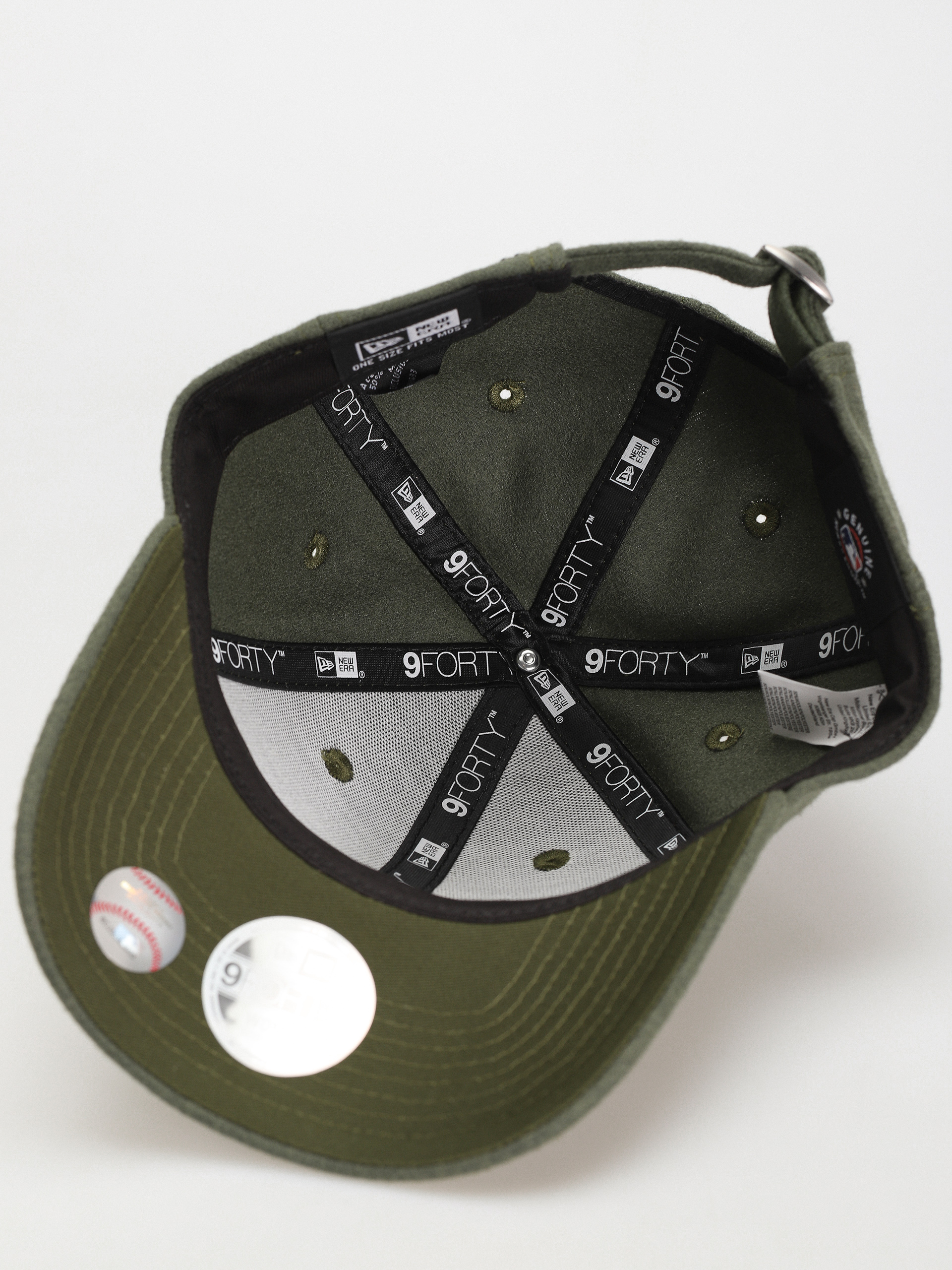 Șapcă New Era Wool 9Forty Los Angeles Dodgers Wmn (green/white)