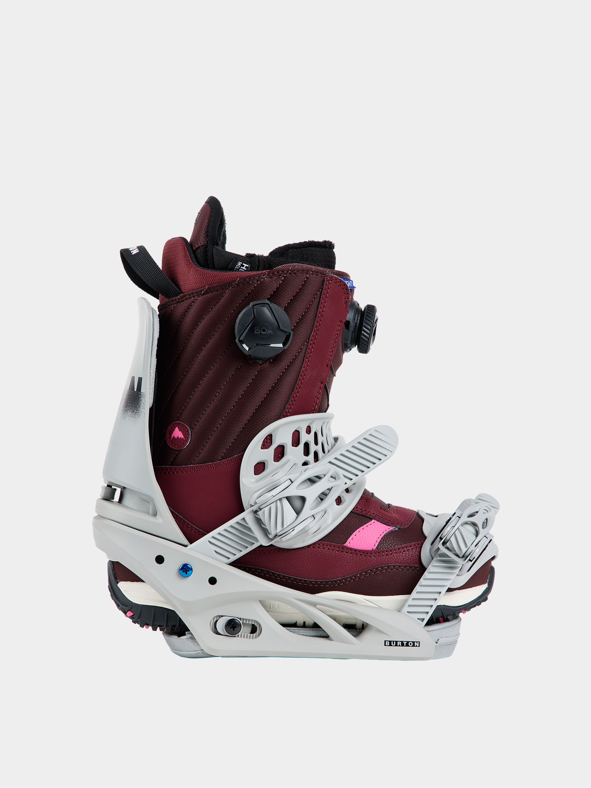 Pentru femei Legături pentru snowboard Burton Lexa X Reflex (gray/logo)