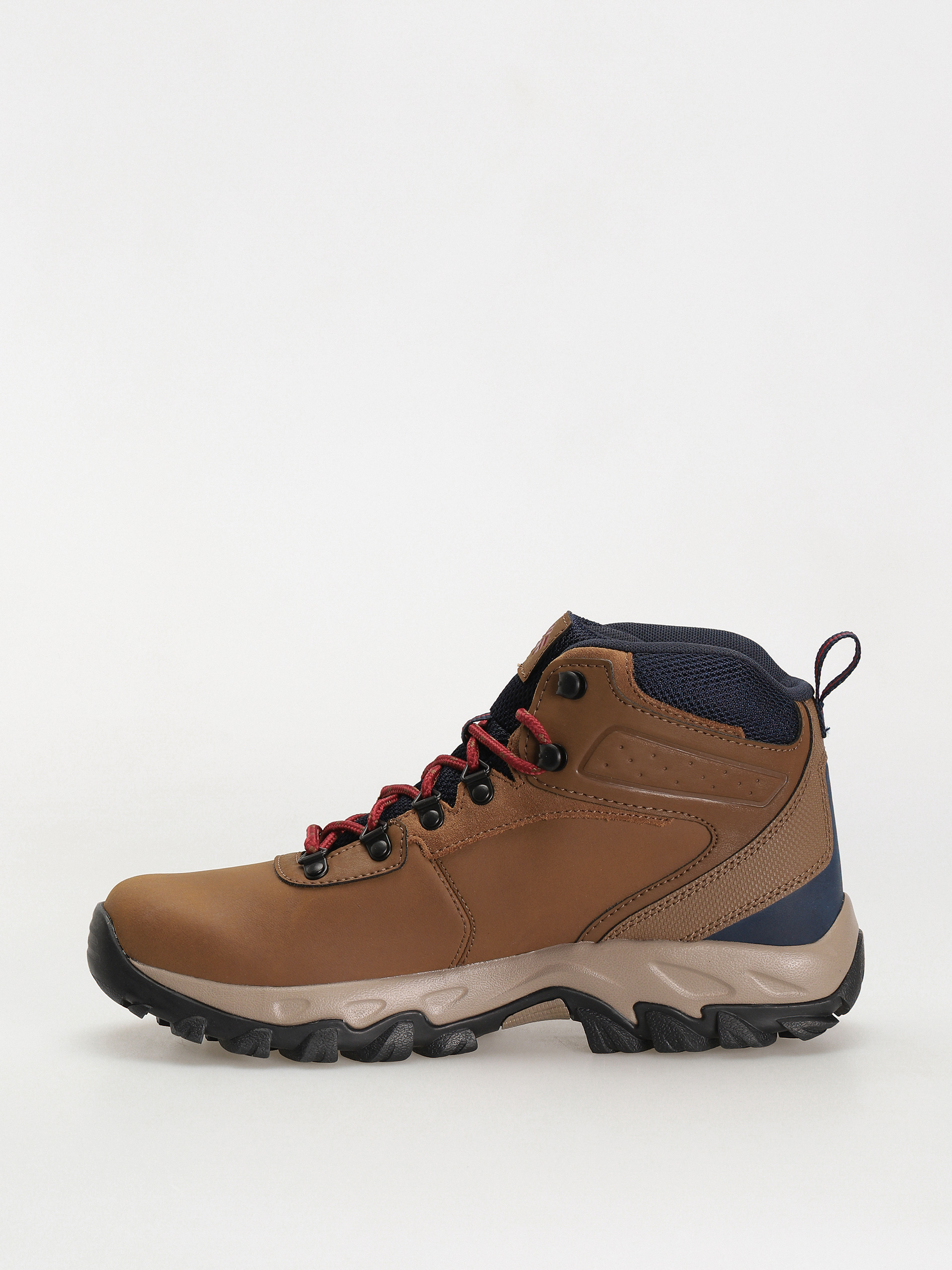 Pantofi Columbia Newton Ridge Plus II Waterproof (light brown/red velvet)