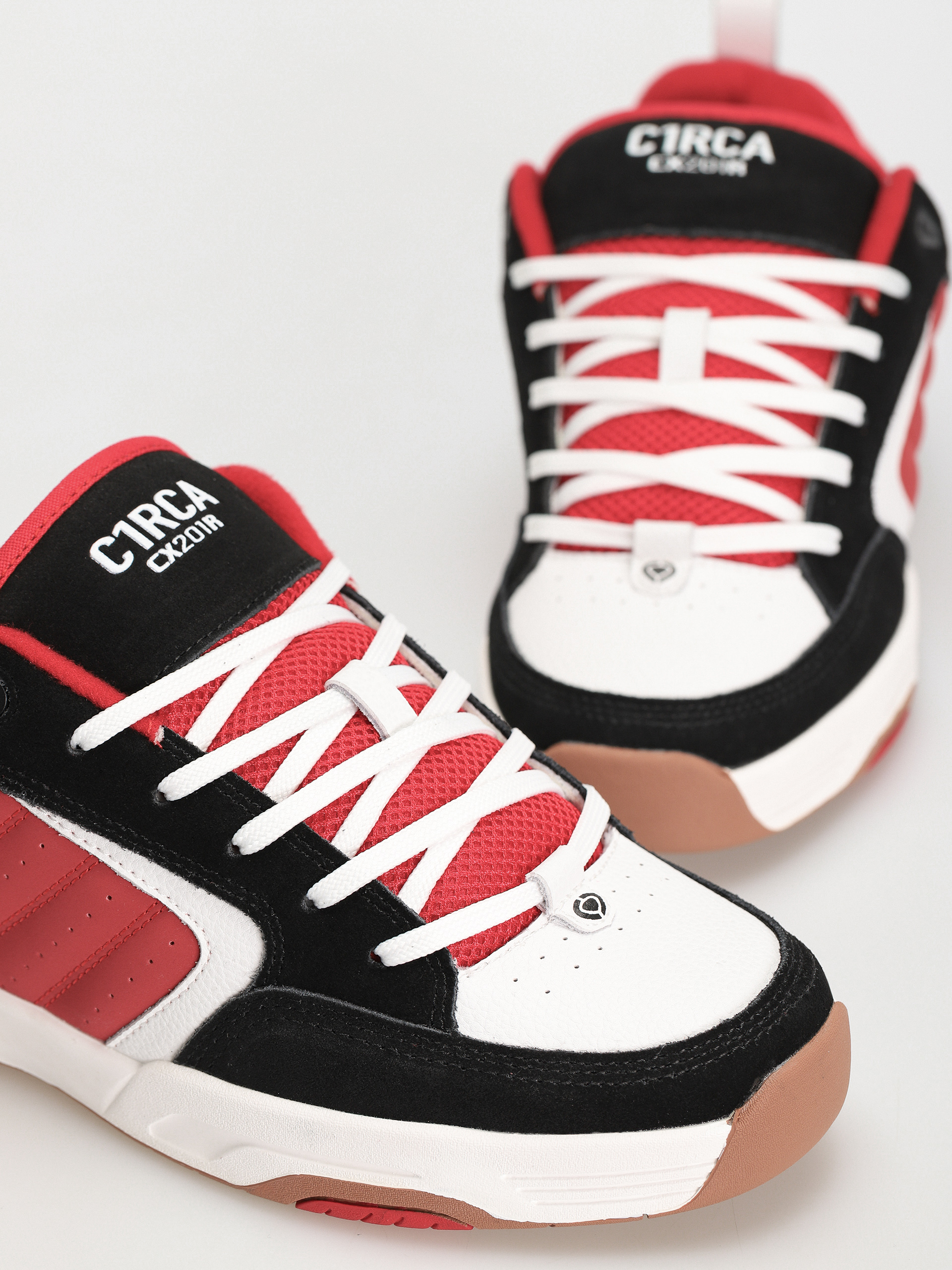 Pantofi Circa Cx201R (black/red)