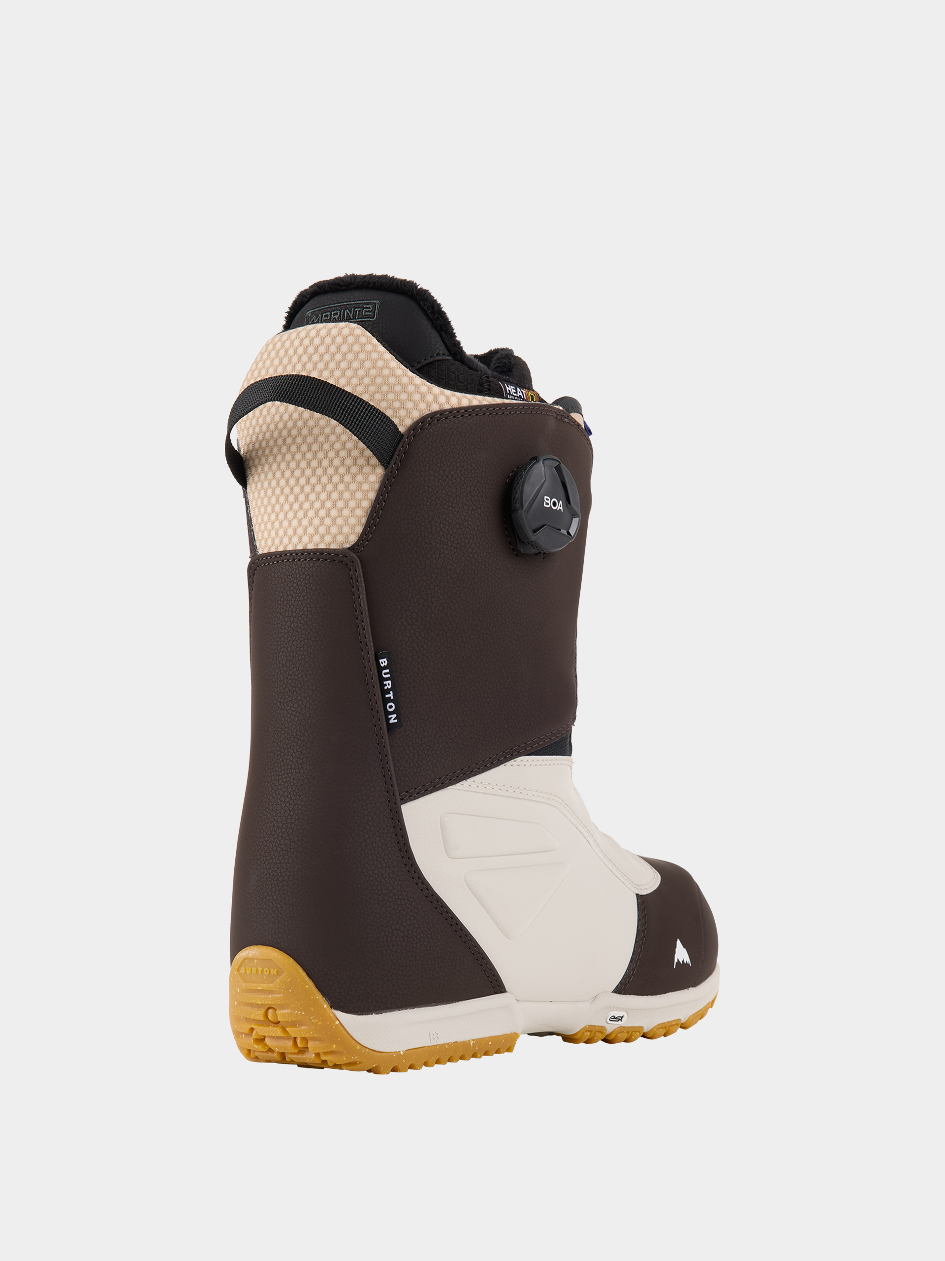 Pentru bărbați Încălțăminte pentru snowboard Burton Ruler Boa (brown/sand)