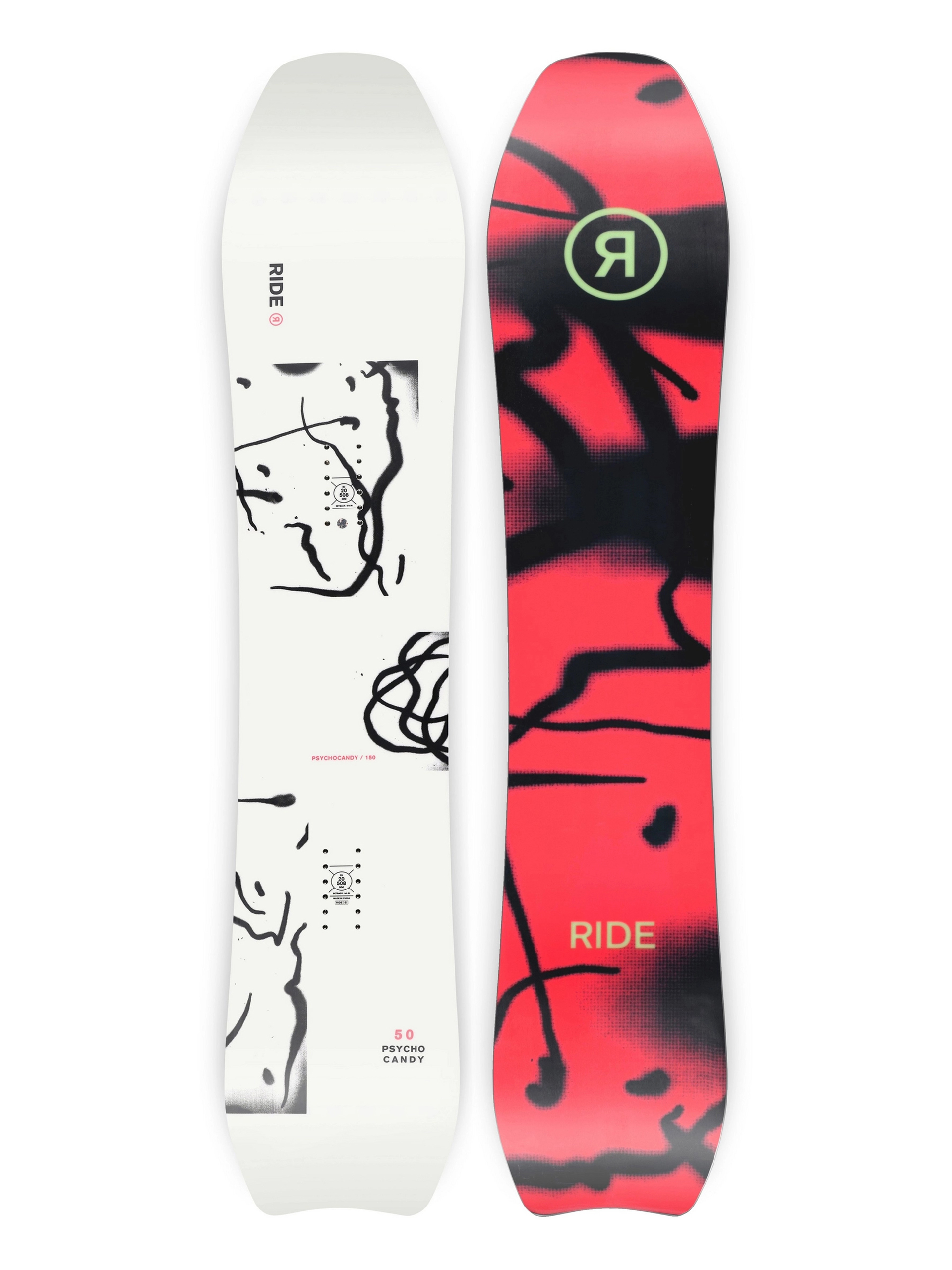 Snowboard Ride Psychocandy 