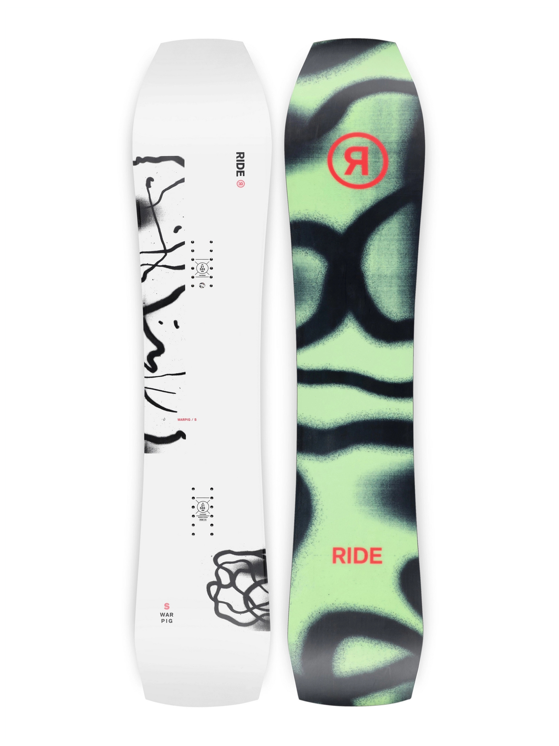 Snowboard Ride Warpig 