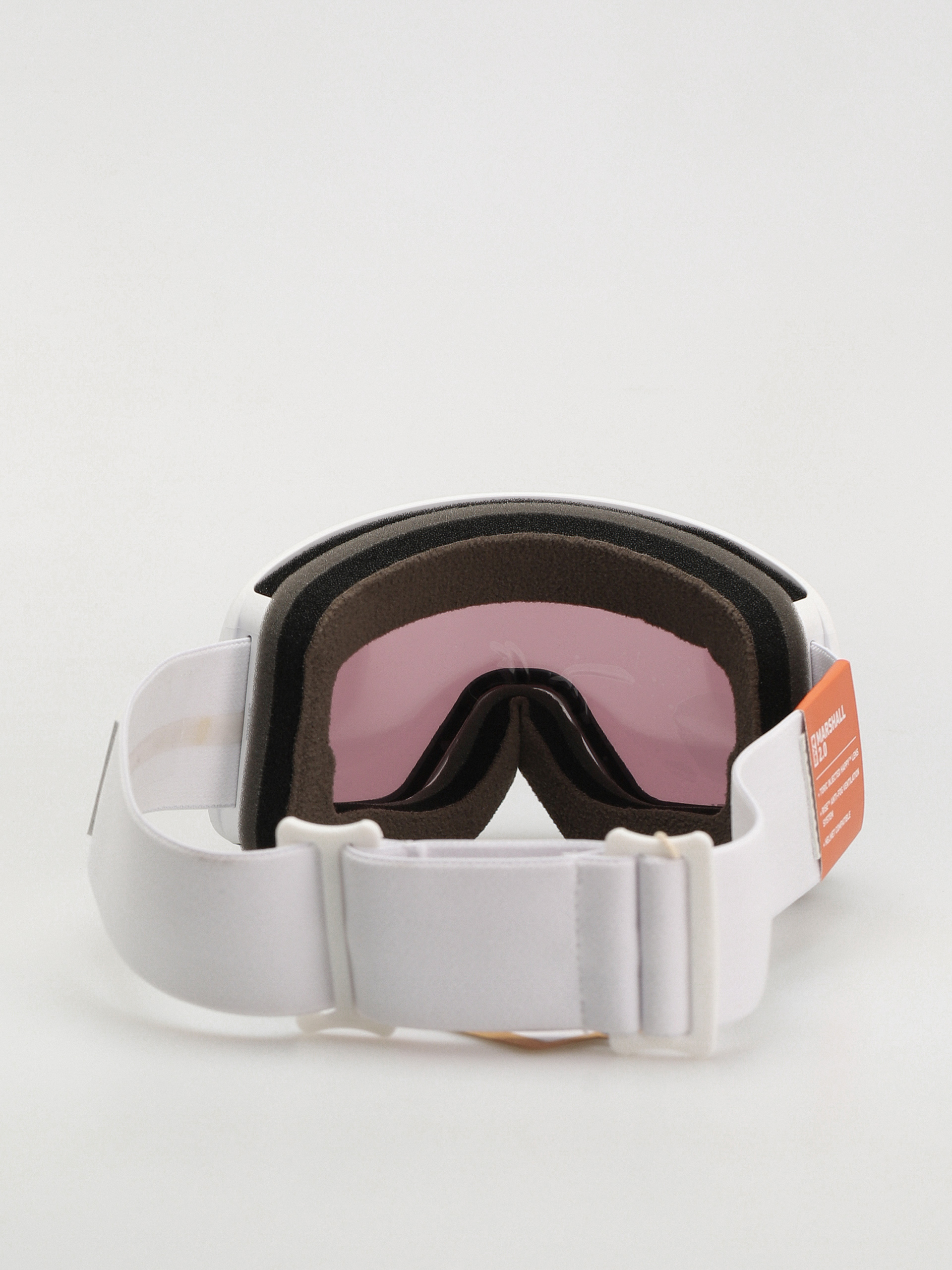 Ochelari pentru snowboard Spy Marshall 2.0 (white ir - happy ml rose silver mirror)