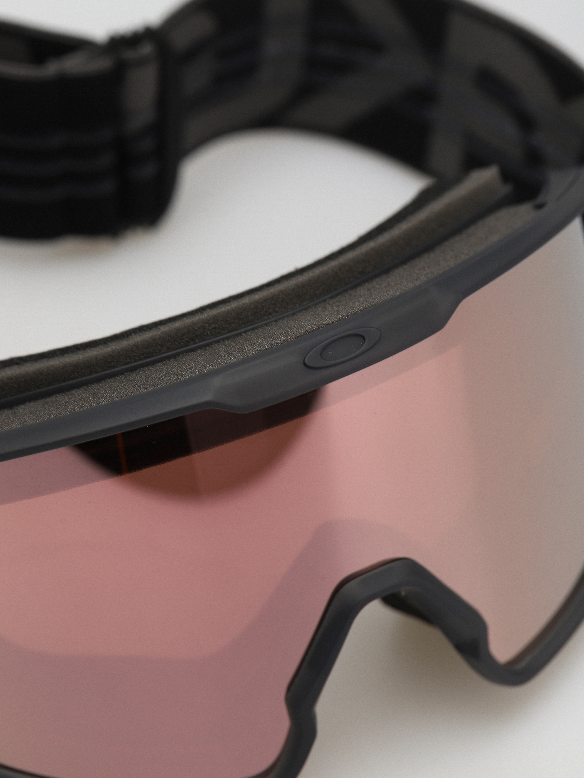 Ochelari pentru snowboard Oakley Line Miner L (matte b1b forged iron/prizm rose gold iridium)