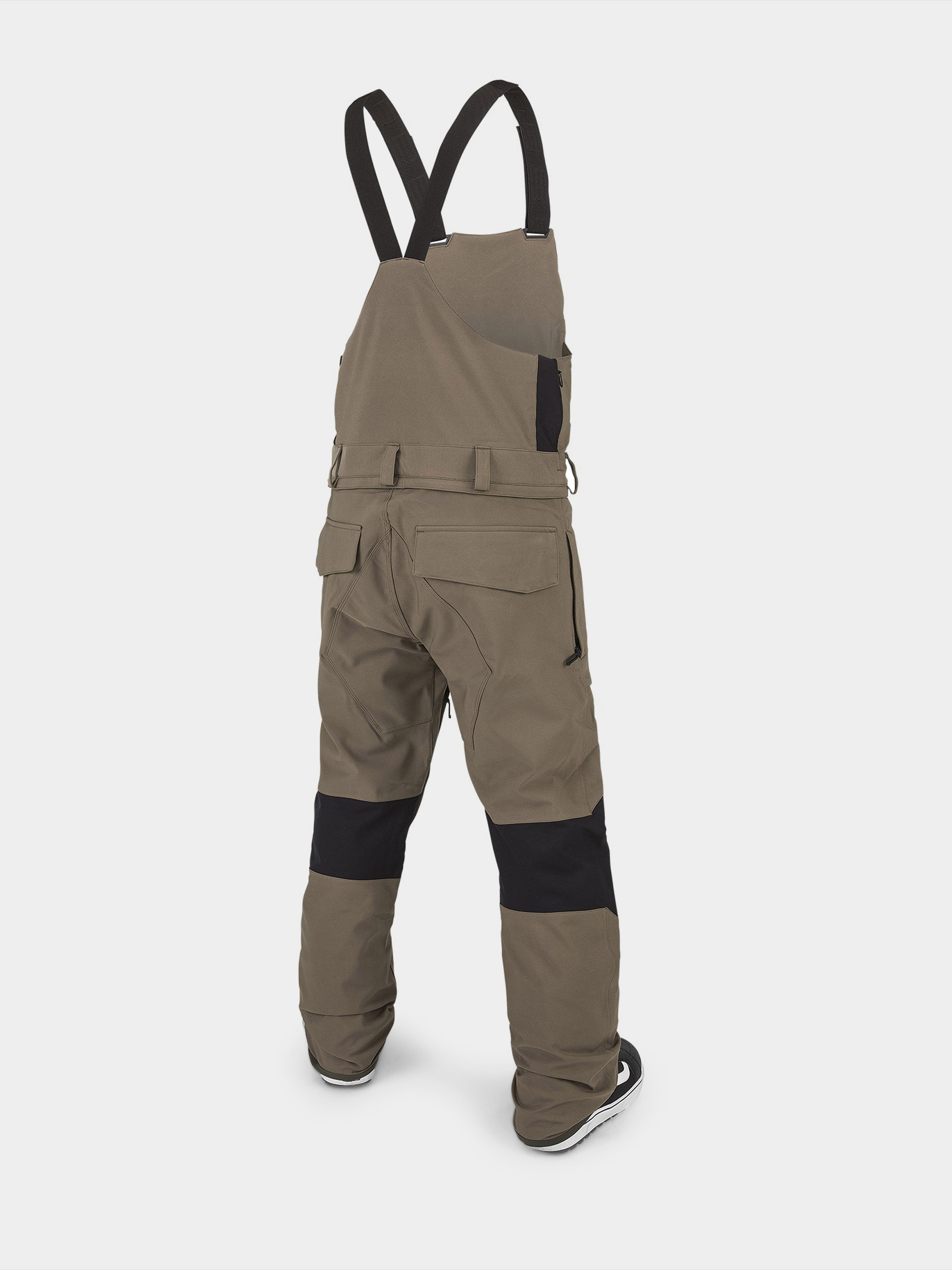 Pentru bărbați Pantaloni pentru snowboard Volcom Roan Bib Overall (teak)