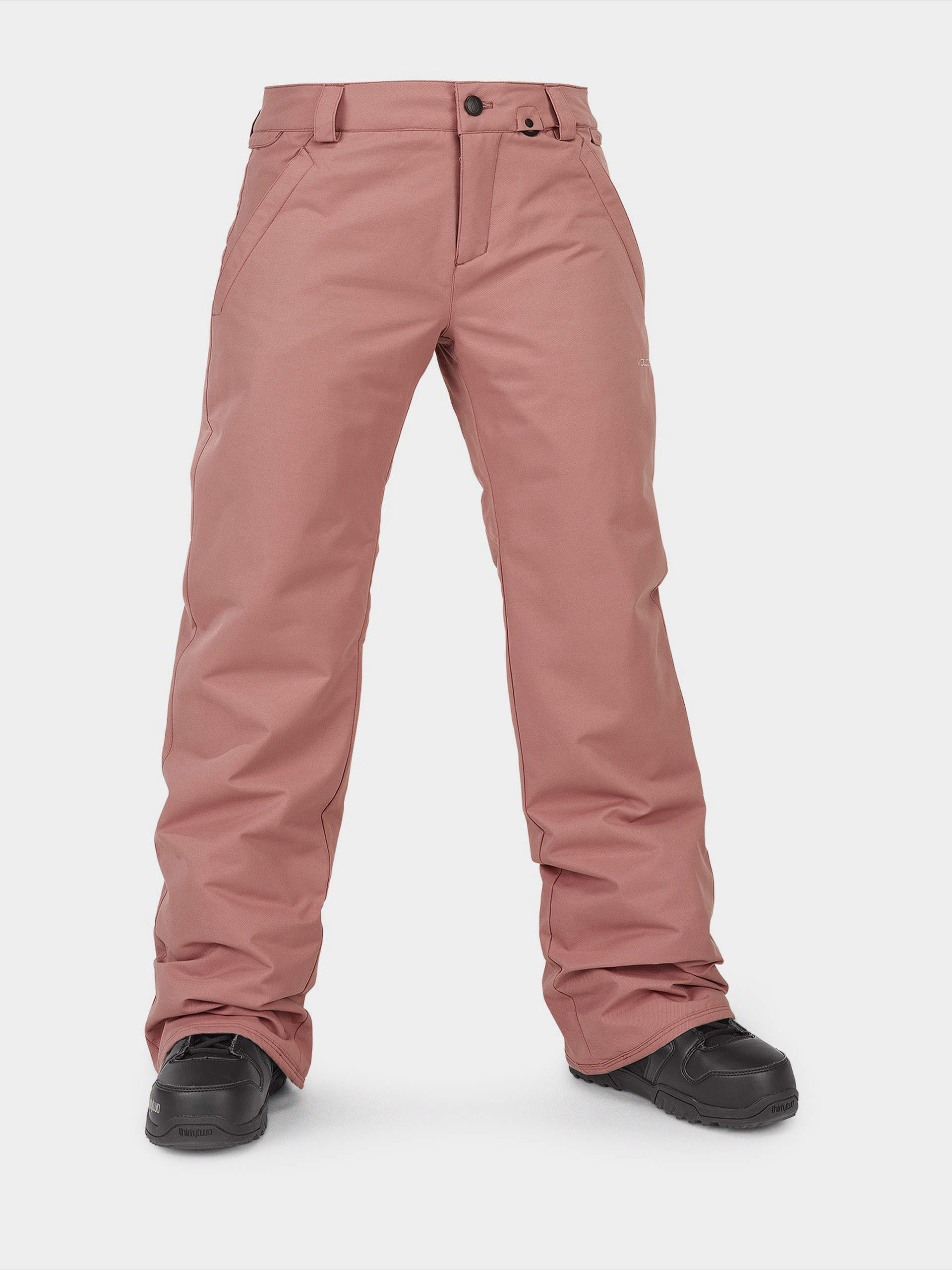 Pentru femei Pantaloni pentru snowboard Volcom Frochickie Ins (earth pink)