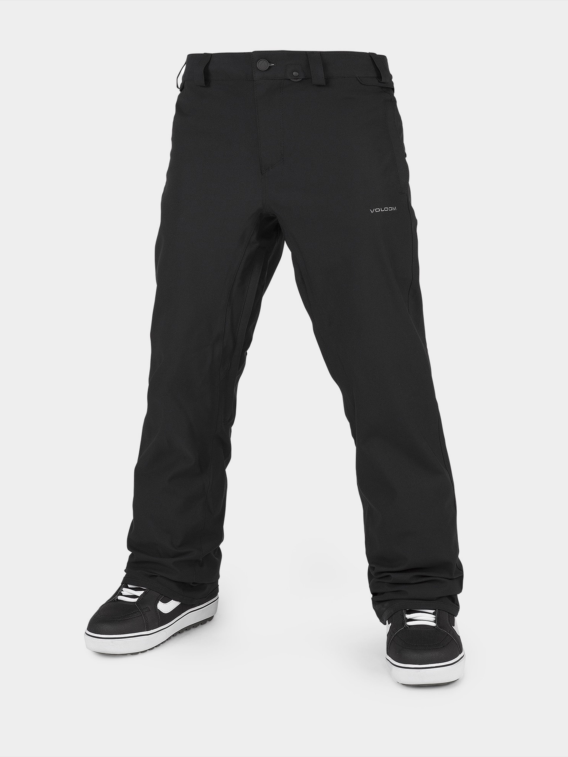 Pentru bărbați Pantaloni pentru snowboard Volcom Freakin Snow Chino (black)