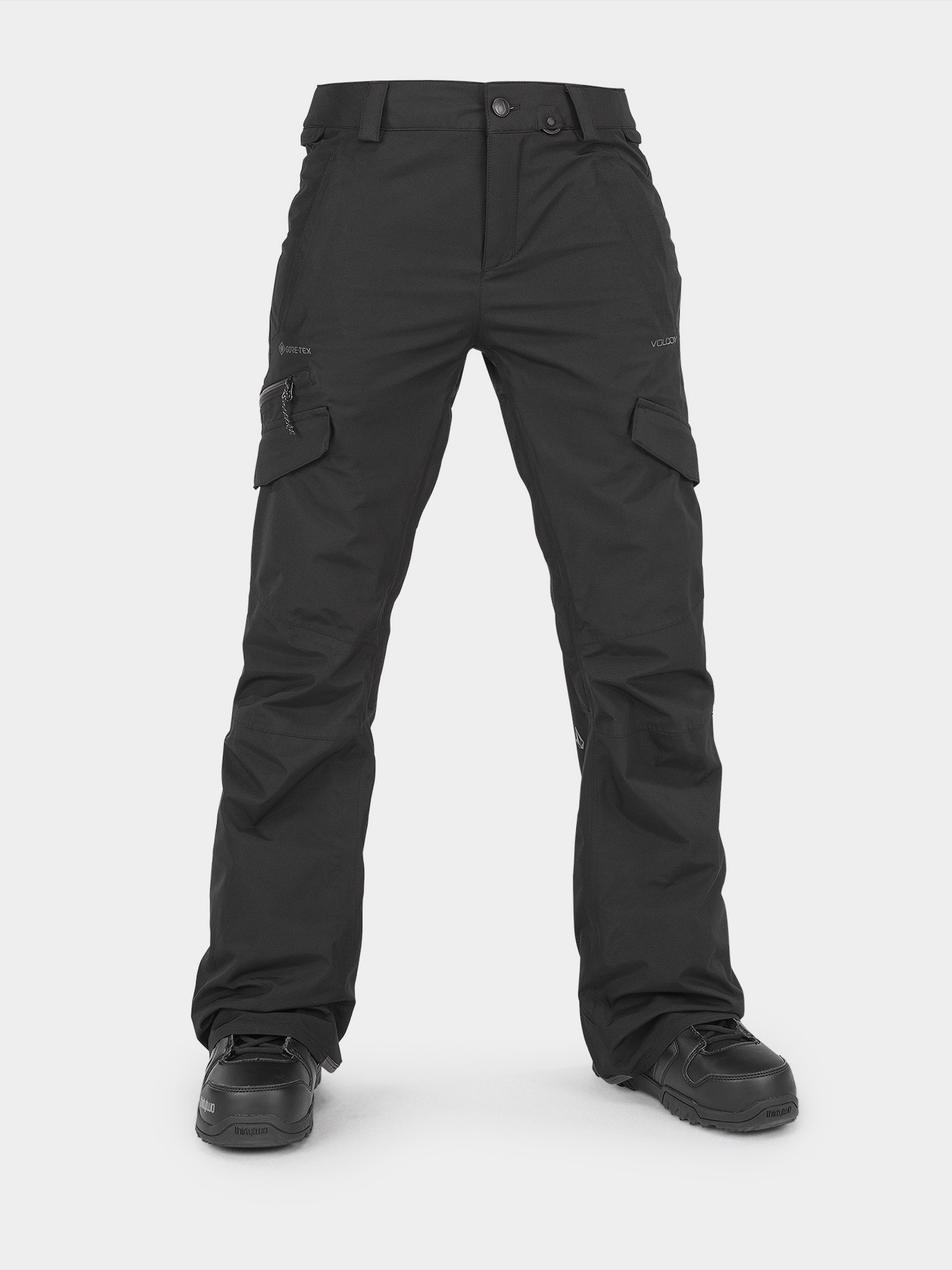 Pentru femei Pantaloni pentru snowboard Volcom Aston Gore Tex (black)