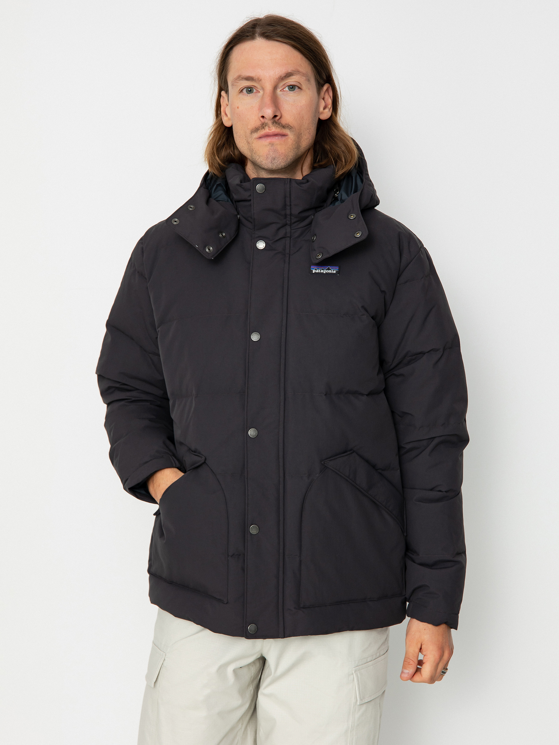 Geacu0103 Patagonia Downdrift (ink black)