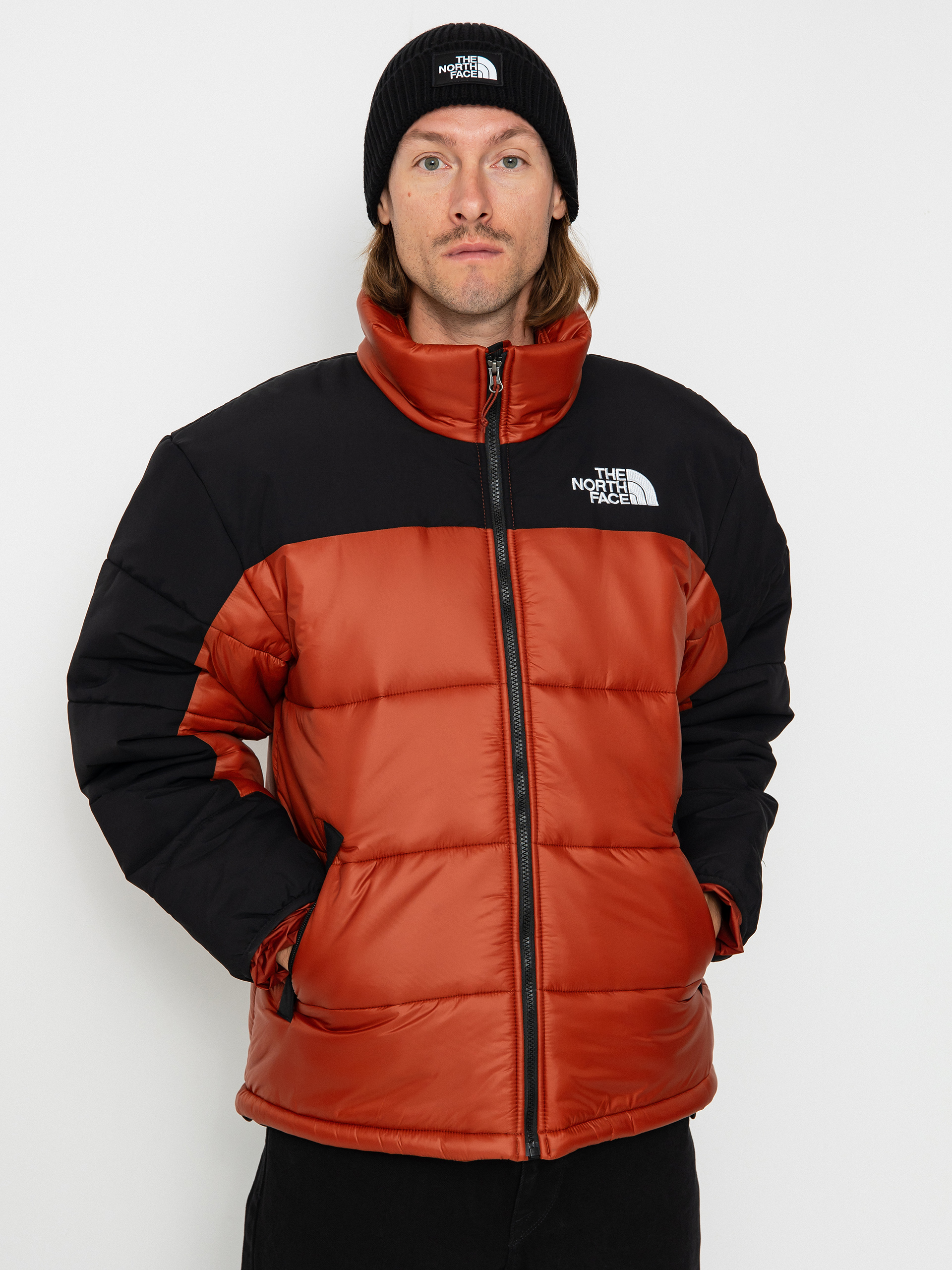Geacă The North Face Hmlyn Insulated (brandy brown/tnf black)