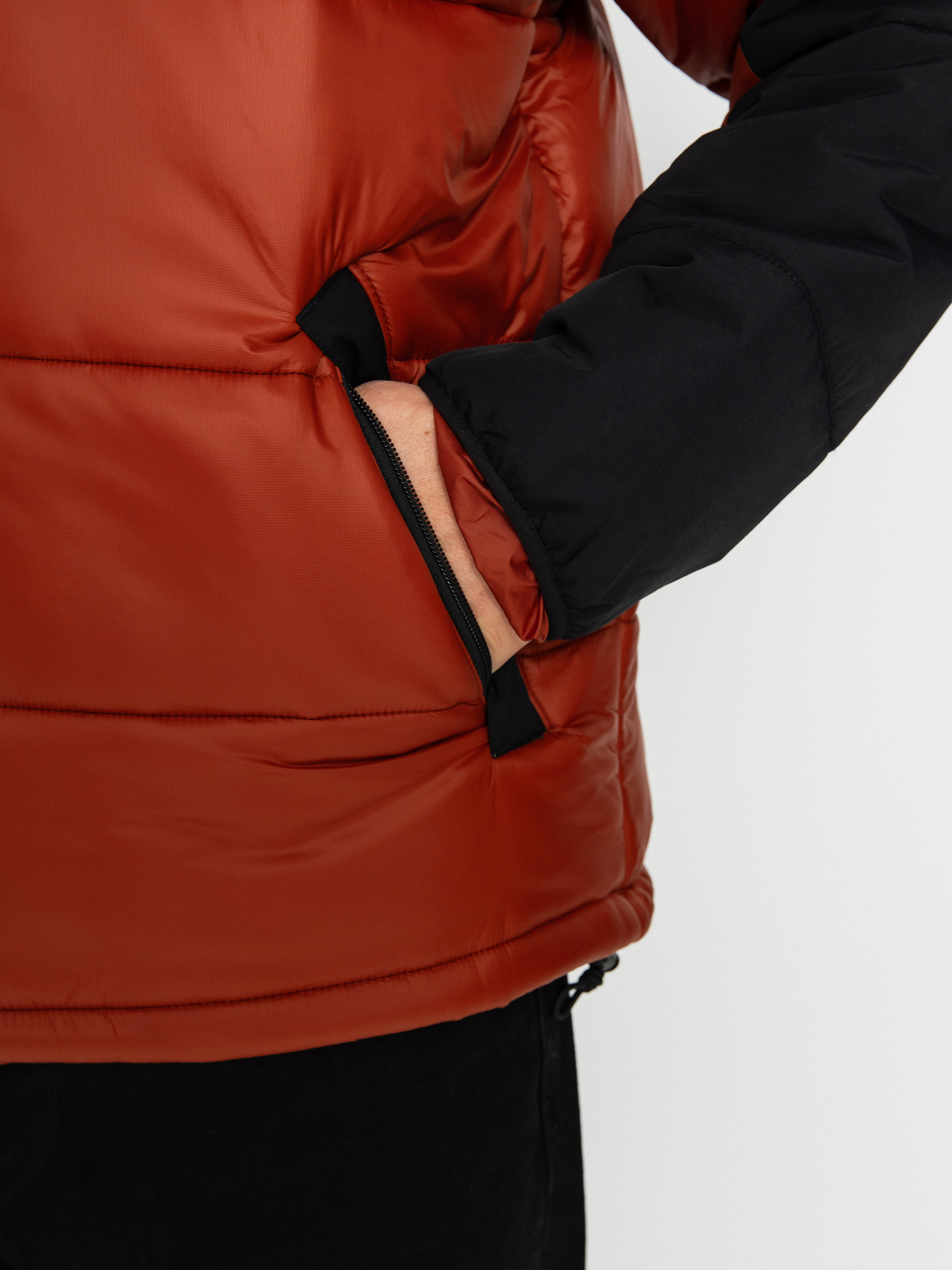 Geacă The North Face Hmlyn Insulated (brandy brown/tnf black)