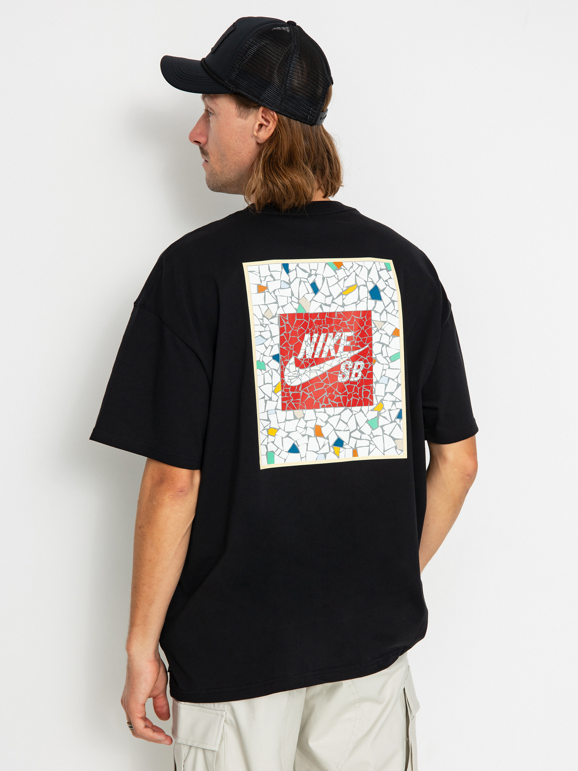 Tricou Nike SB Mosaic (black)