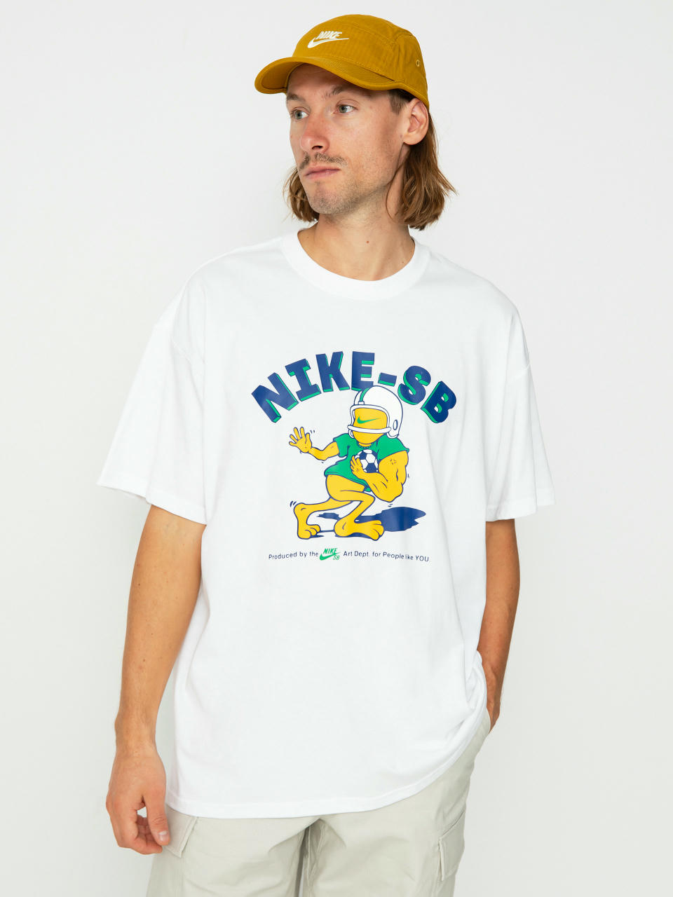 Tricou Nike SB Sports Guy (white)