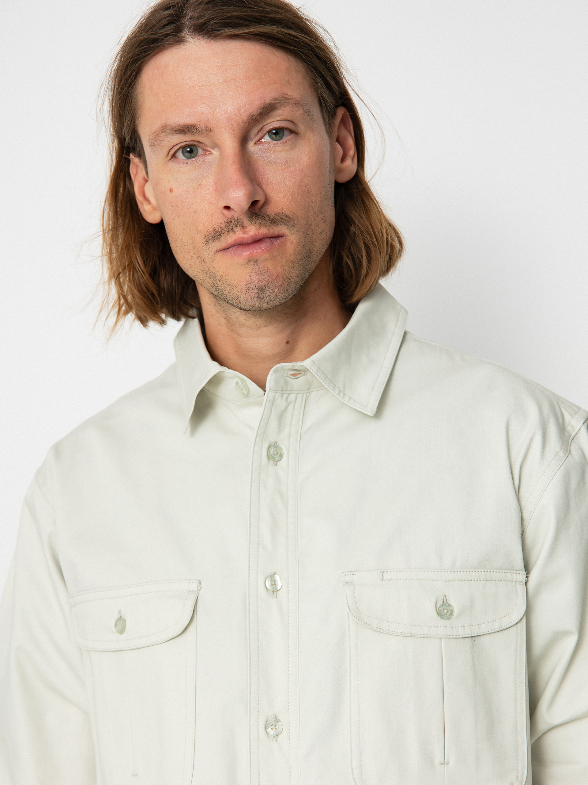 Cămașă Nike SB Tanglin (light bone)