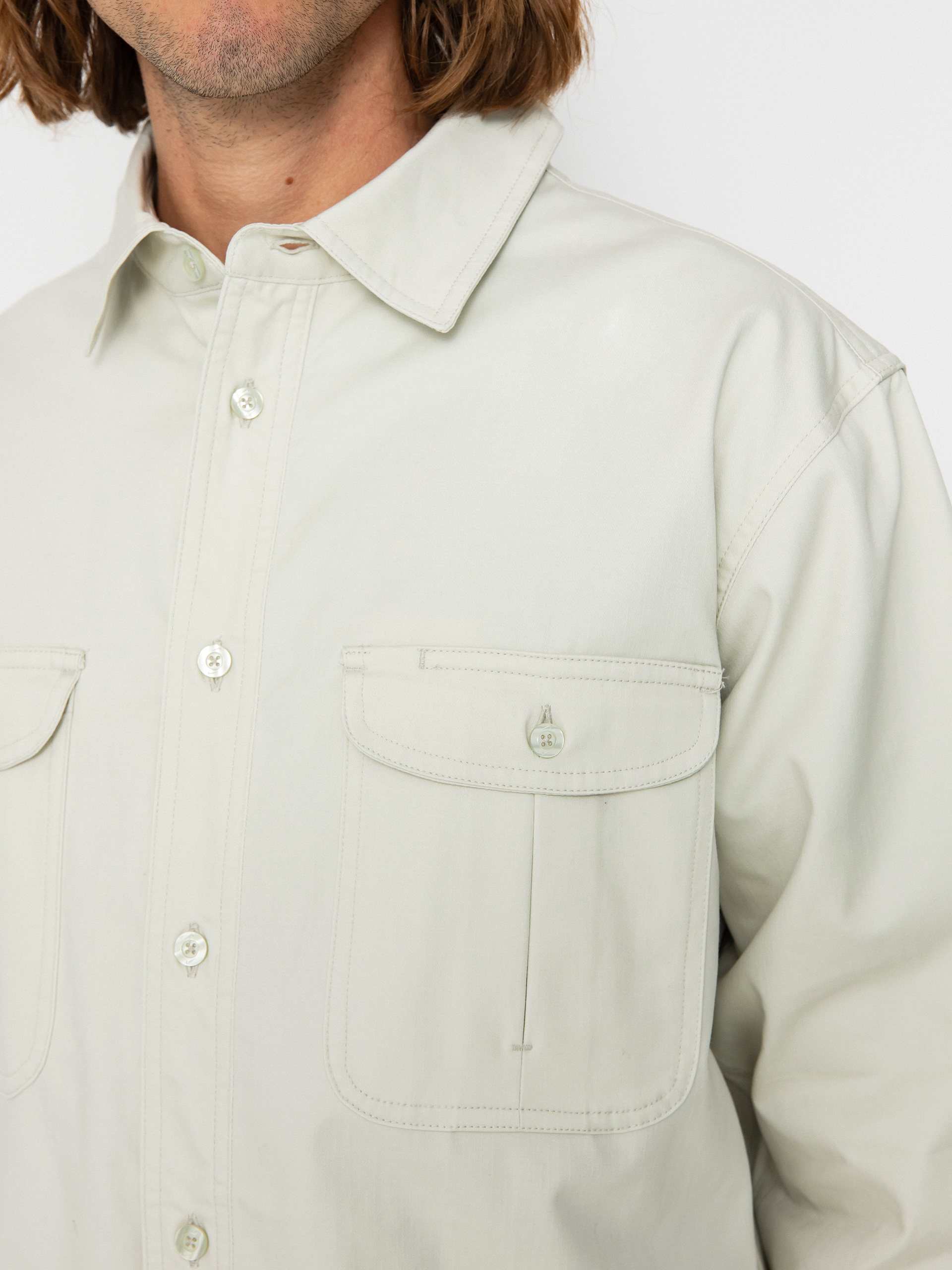 Cămașă Nike SB Tanglin (light bone)