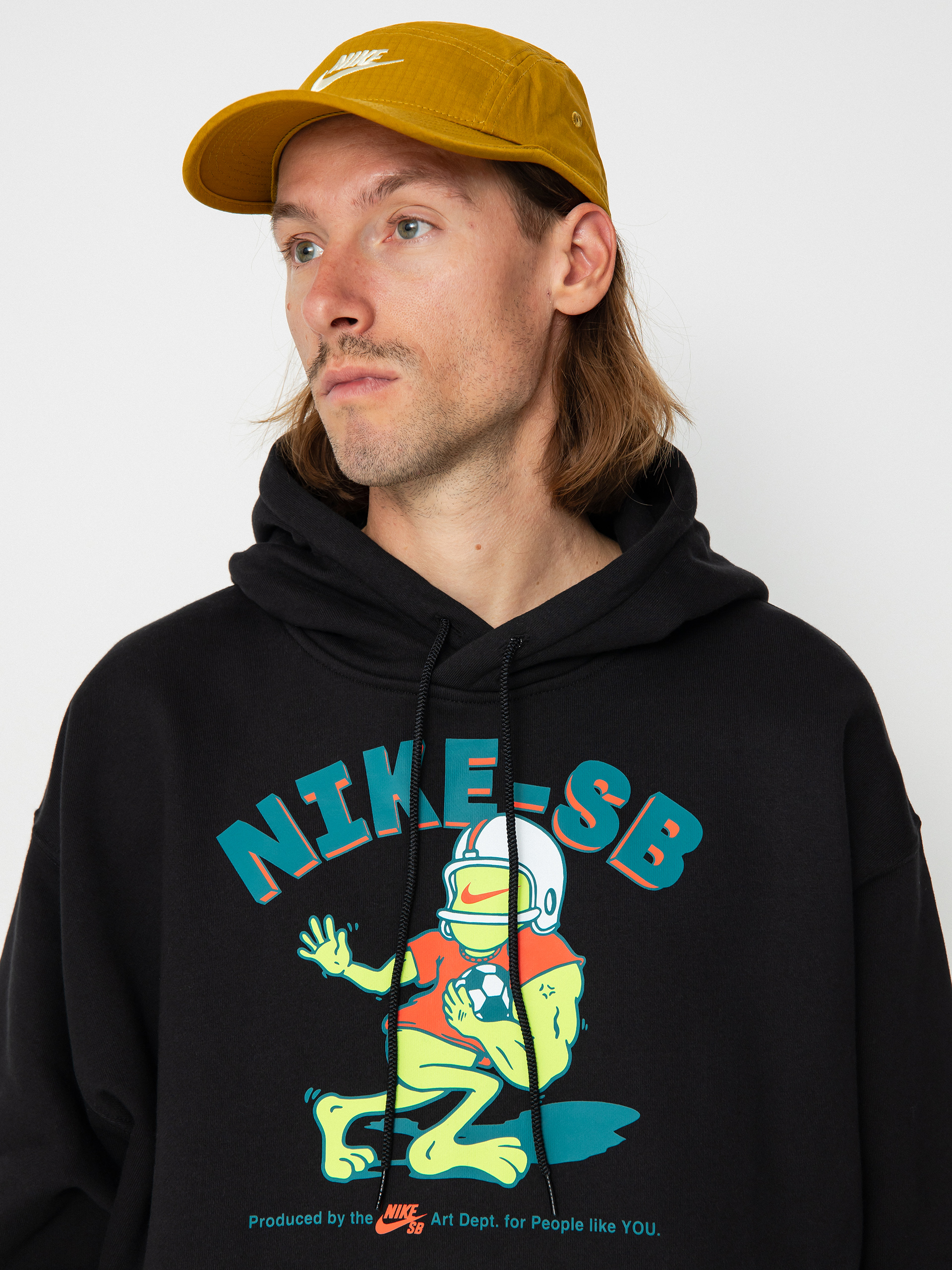 Hanorac cu glugă Nike SB Sports Guy HD (black)