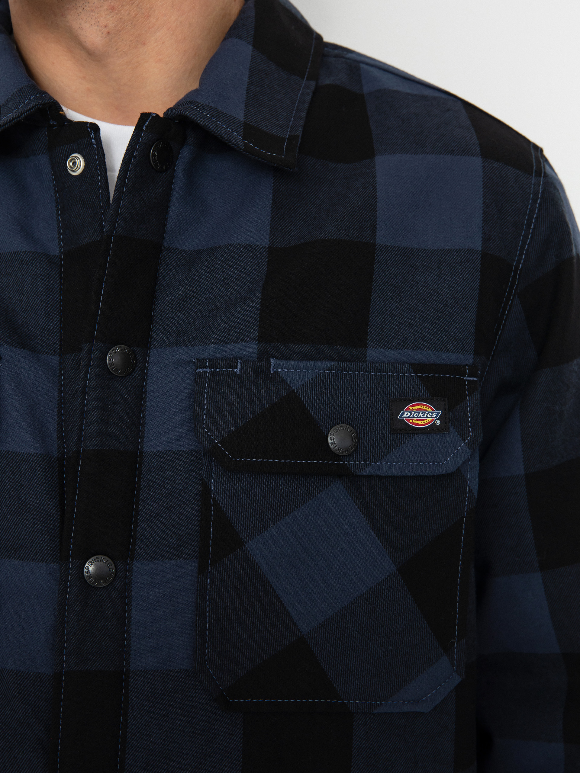 Cămașă Dickies Lined Sacramento (navy blue)