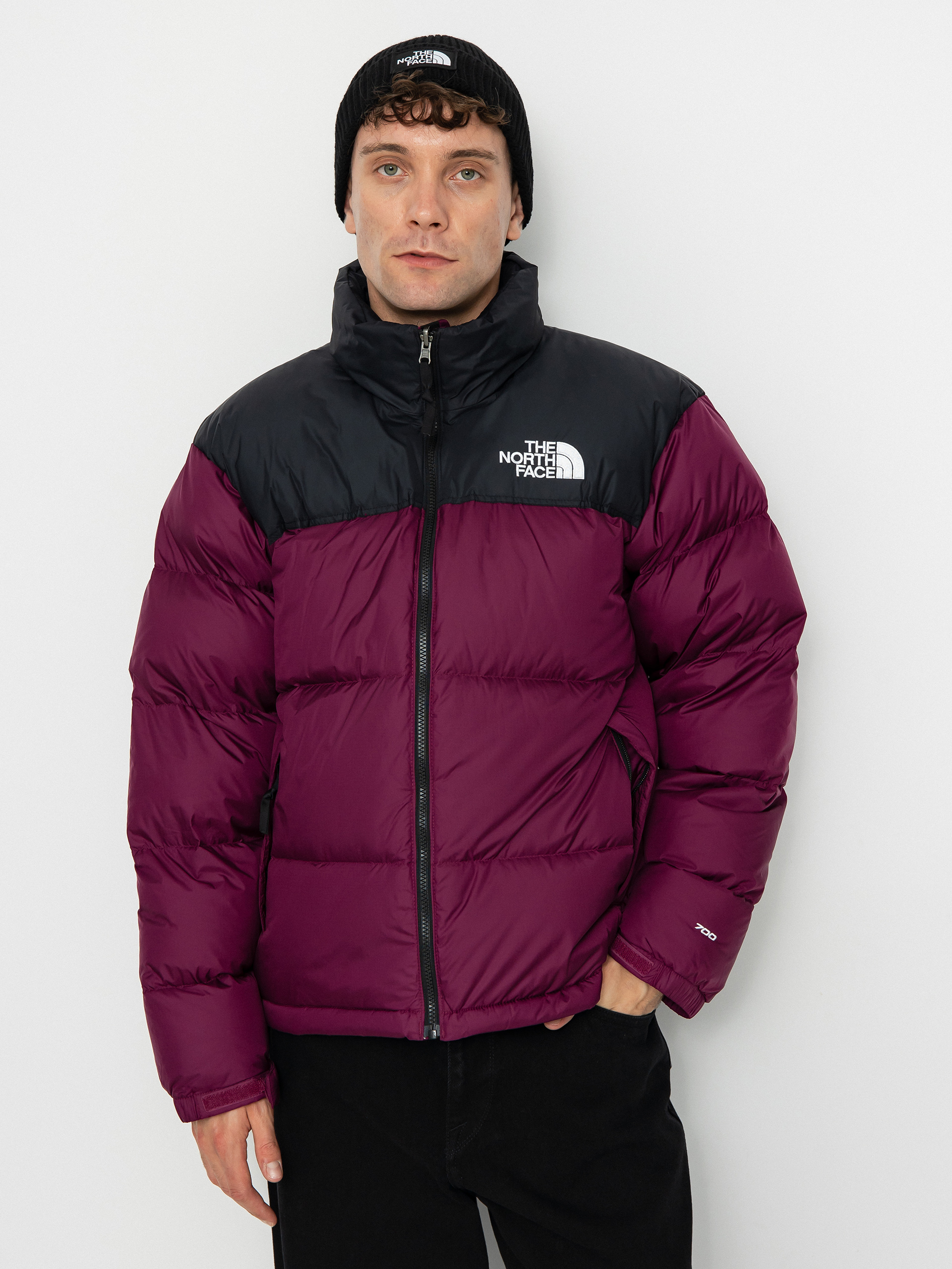 Geacă The North Face 1996 Retro Nuptse (boysenberry/tnf black)
