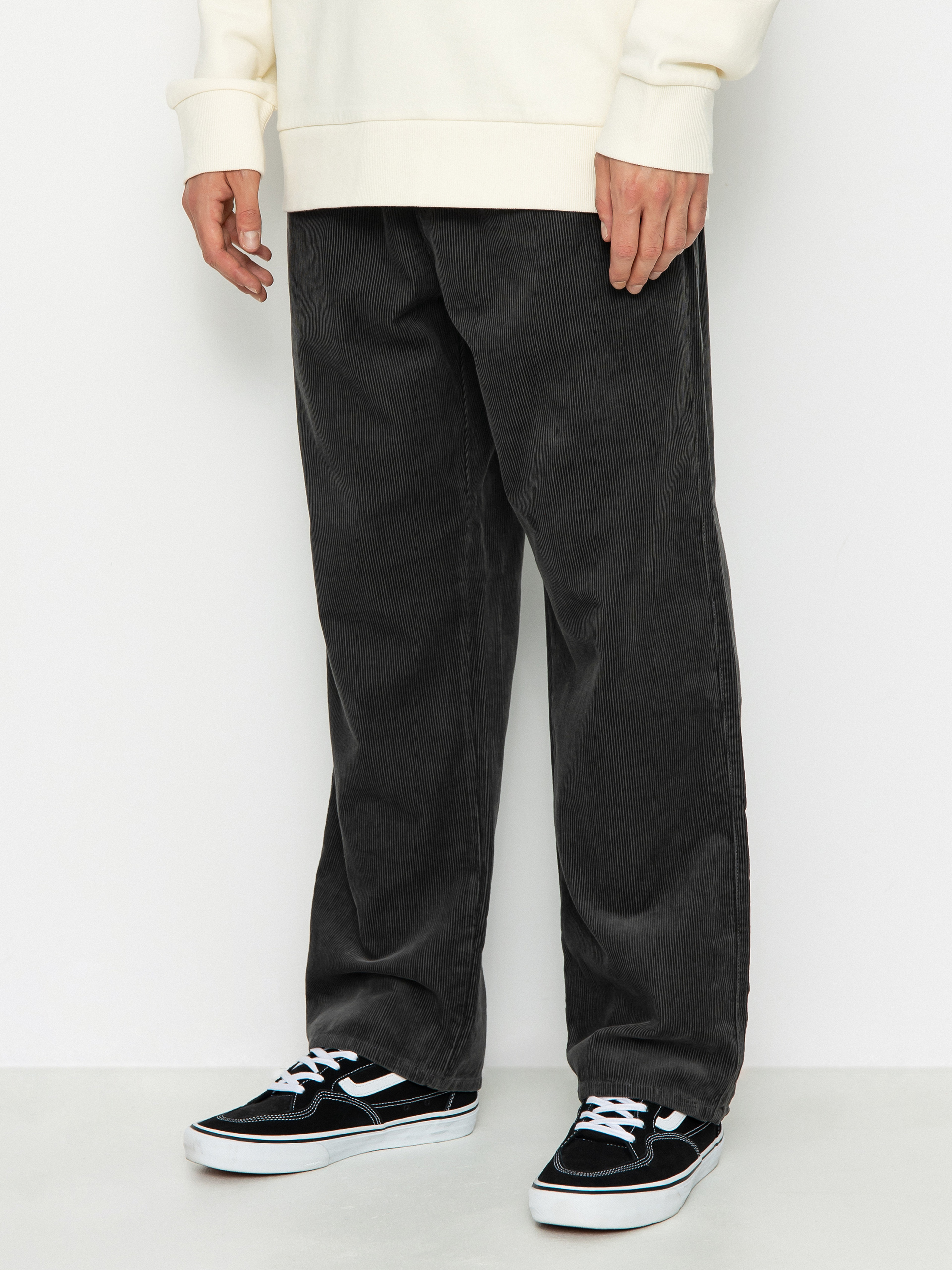 Pantaloni RVCA Americana Elastic Cord (pirate black)
