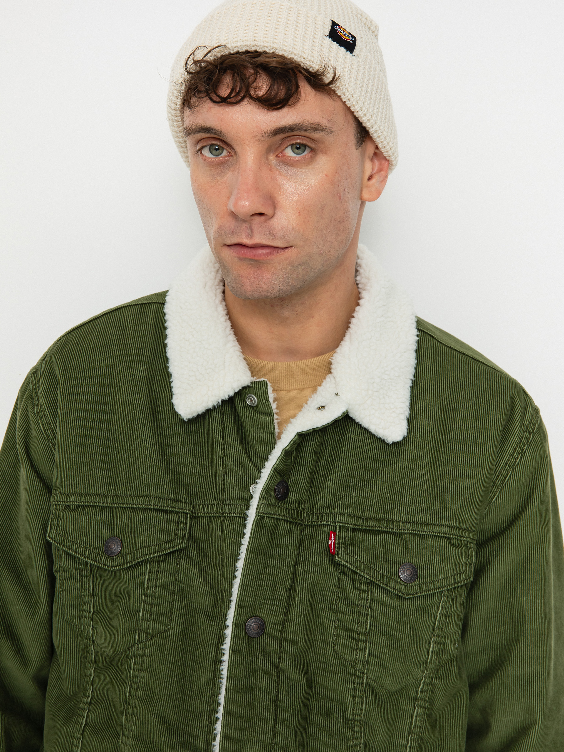 Geacă Levi's® Type 3 Sherpa Trucker (sea moss cord)