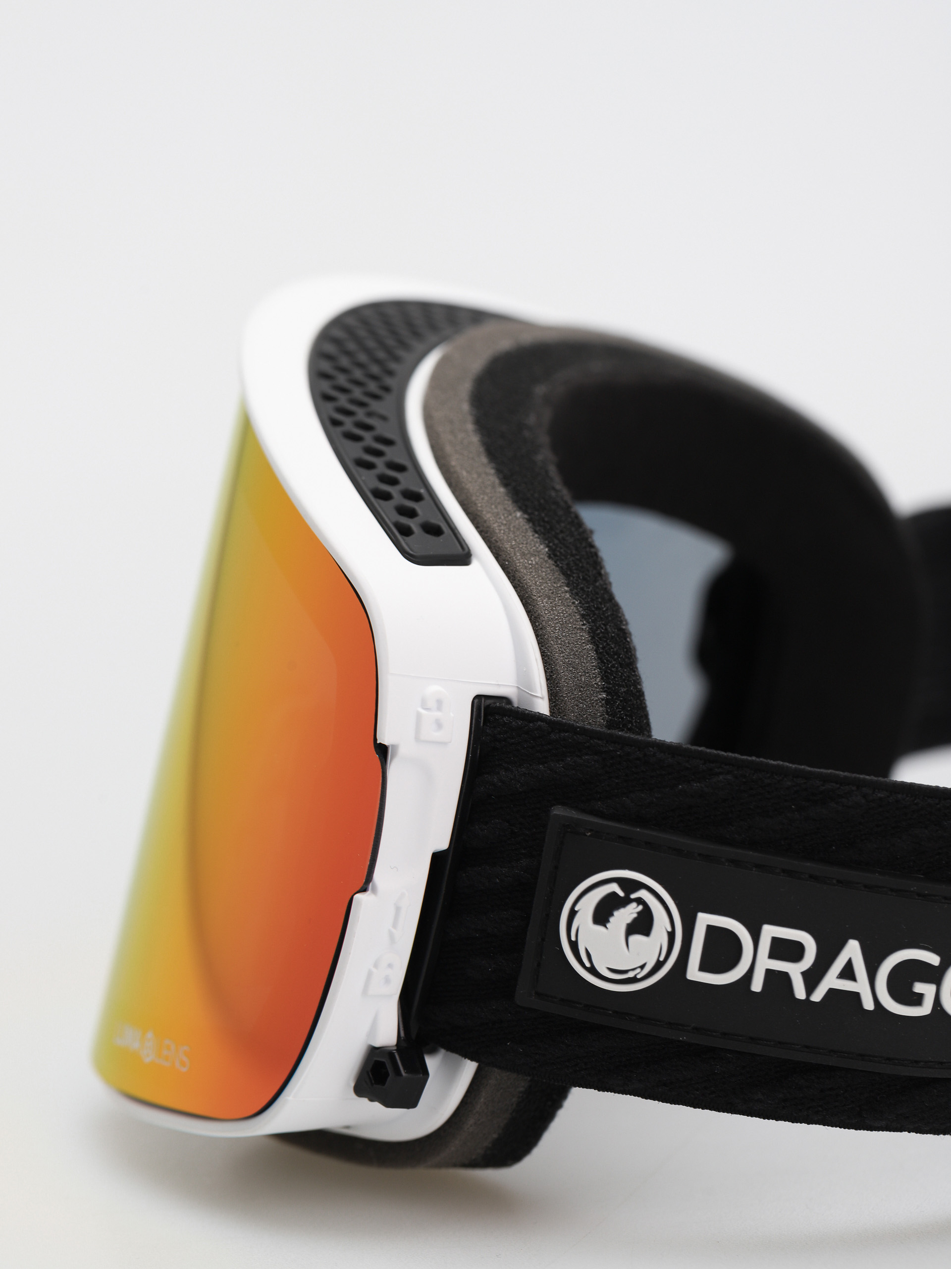 Ochelari pentru snowboard Dragon NFX2 (icon/lumalens red ion/lumalens light rose)