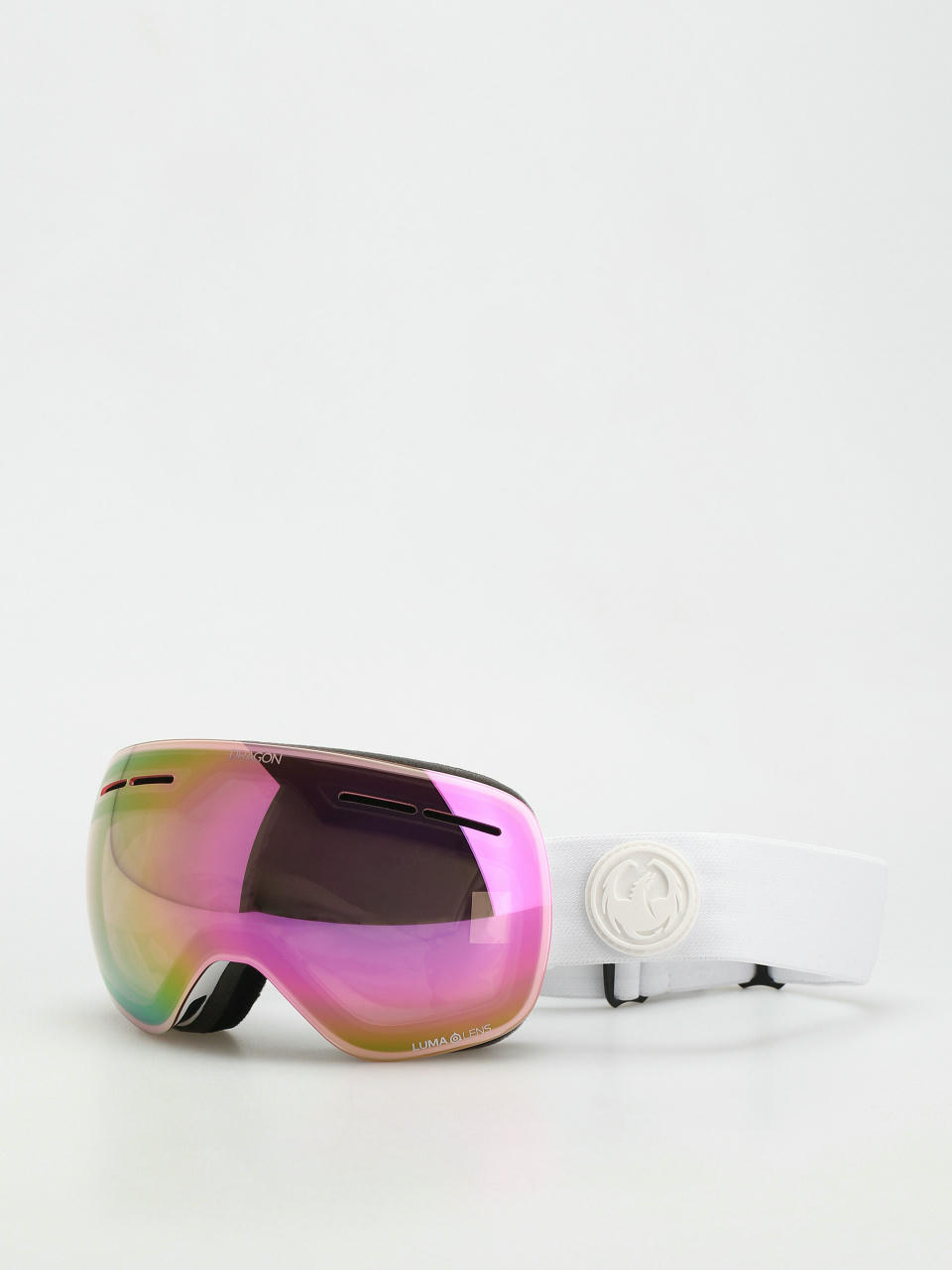 Ochelari pentru snowboard Dragon X1S (whiteout/lumalens pink ion)