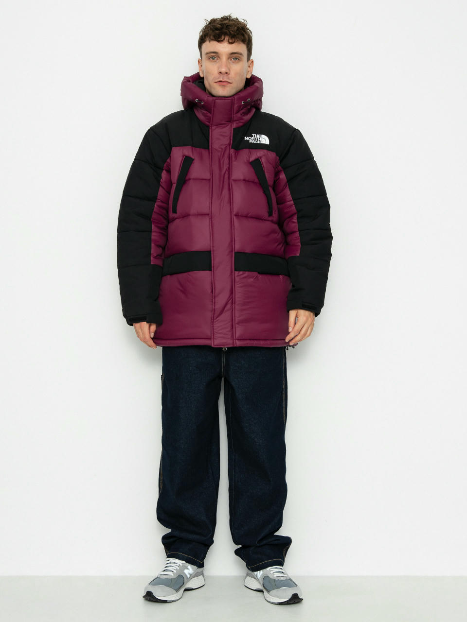 Geacă The North Face Insulated Parka (boysenberry/tnf black)