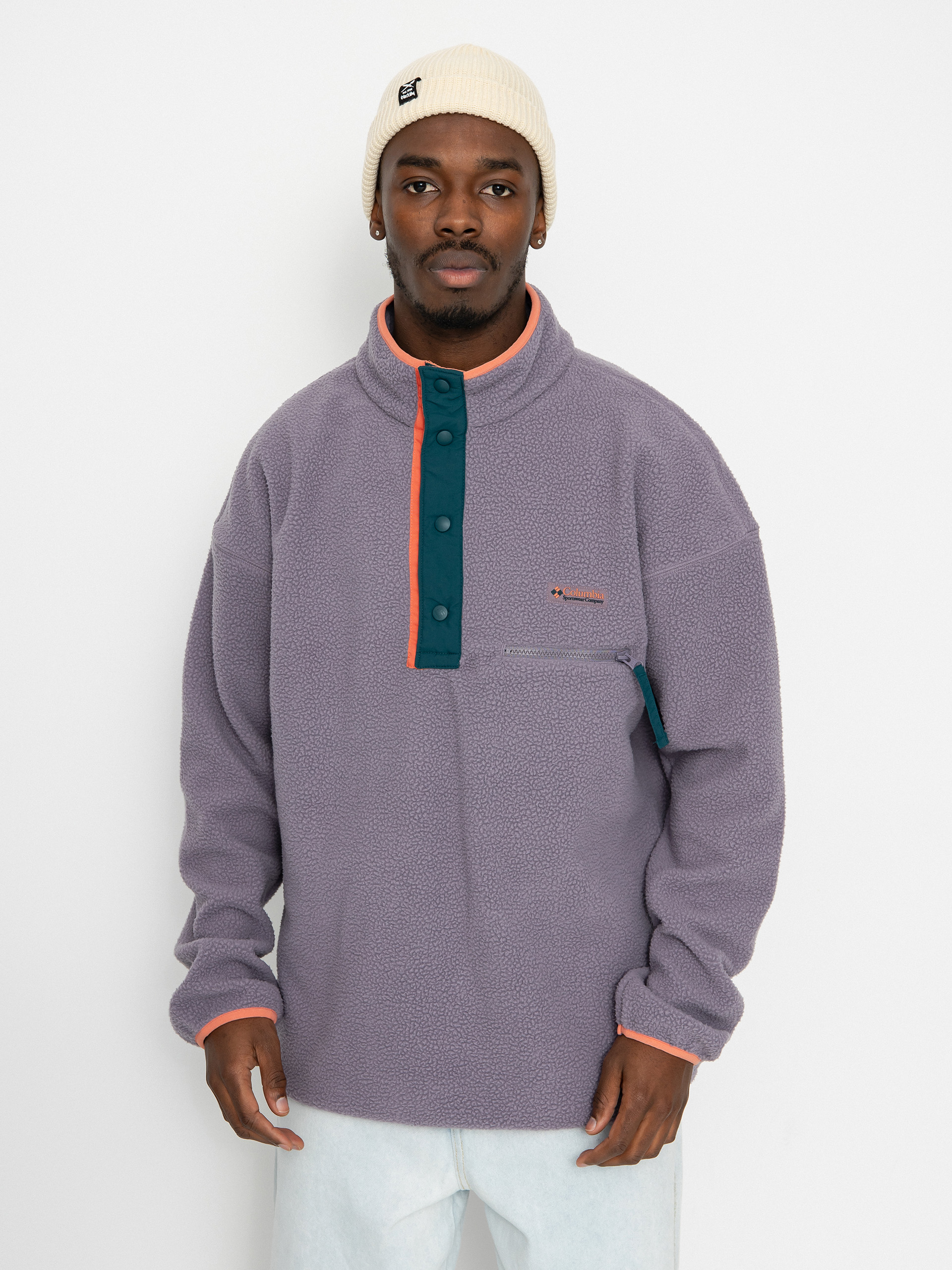 Pentru bărbați Hanorac din fleece Columbia Helvetia (granite purple)