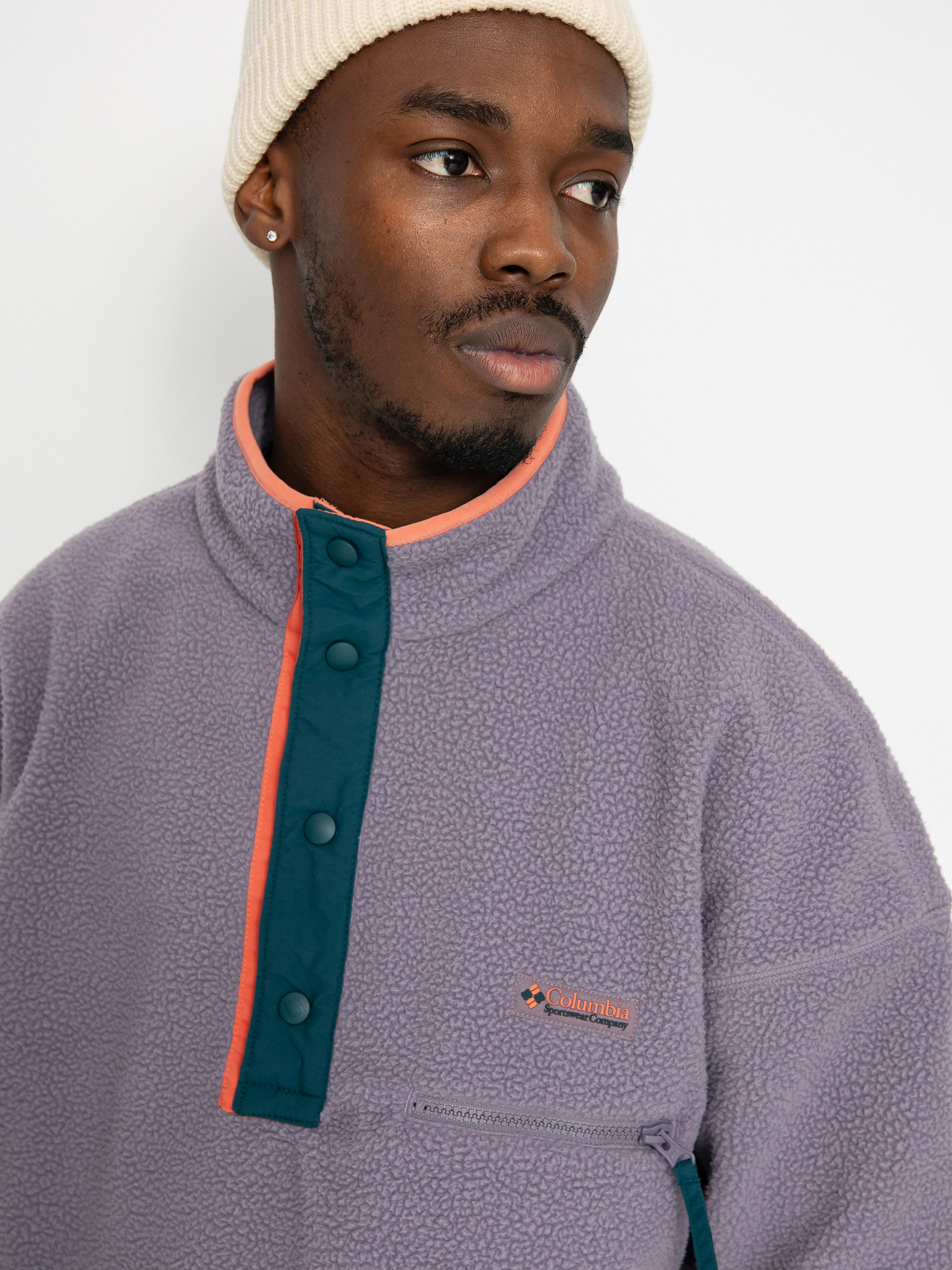 Pentru bărbați Hanorac din fleece Columbia Helvetia (granite purple)