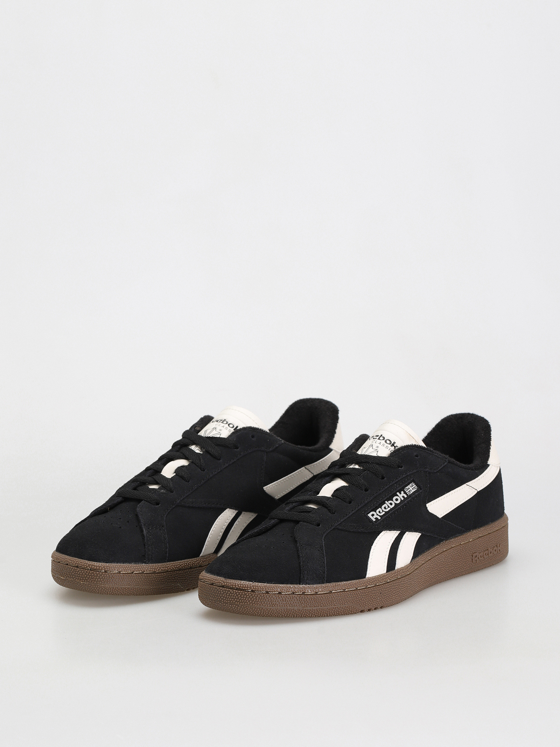 Pantofi Reebok Club C Grounds UK (cblack/chalk/rbkle2)