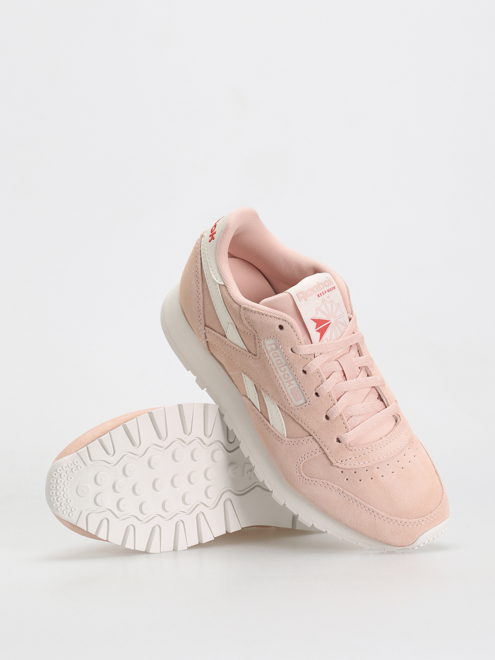 Pantofi Reebok Classic Leather Wmn (pospin/pospin/chalk)