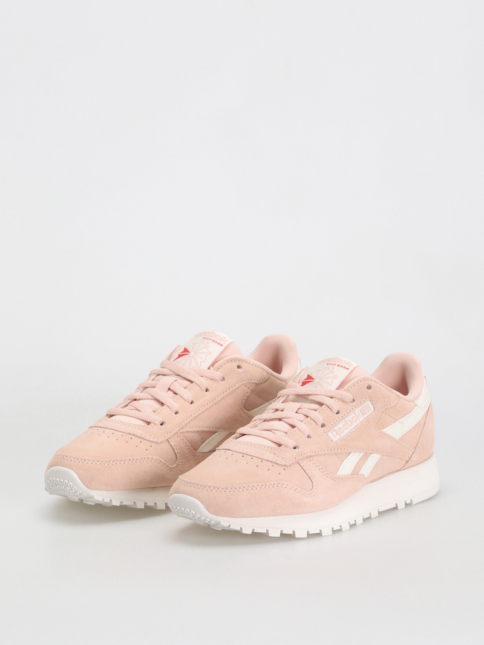 Pantofi Reebok Classic Leather Wmn (pospin/pospin/chalk)