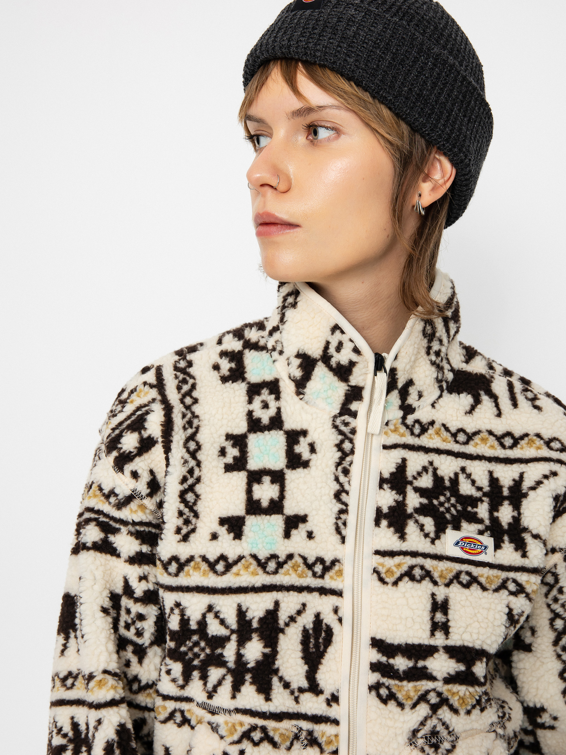 Pentru femei Hanorac din fleece Dickies Hays (nordic aop lb)