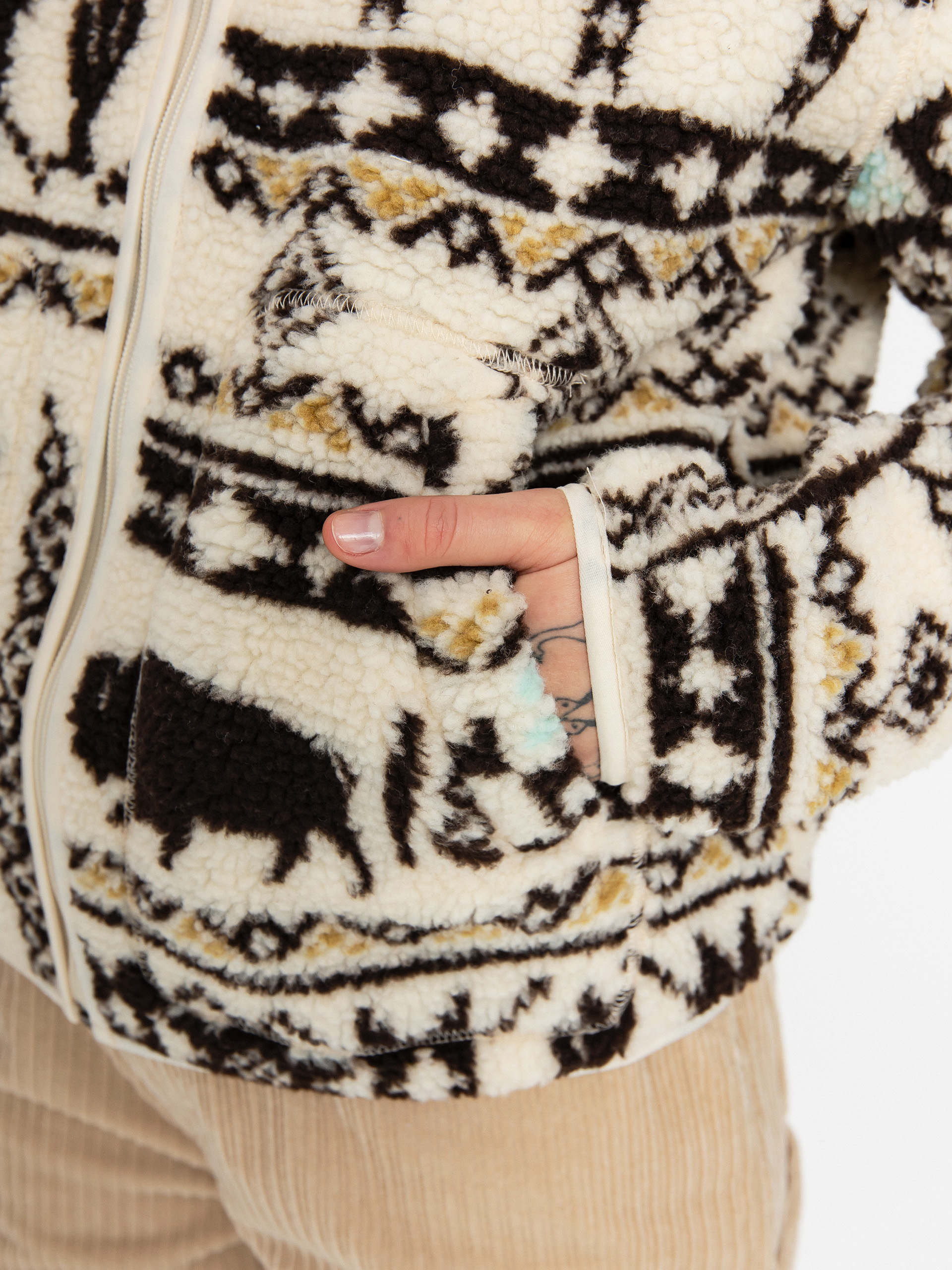 Pentru femei Hanorac din fleece Dickies Hays (nordic aop lb)