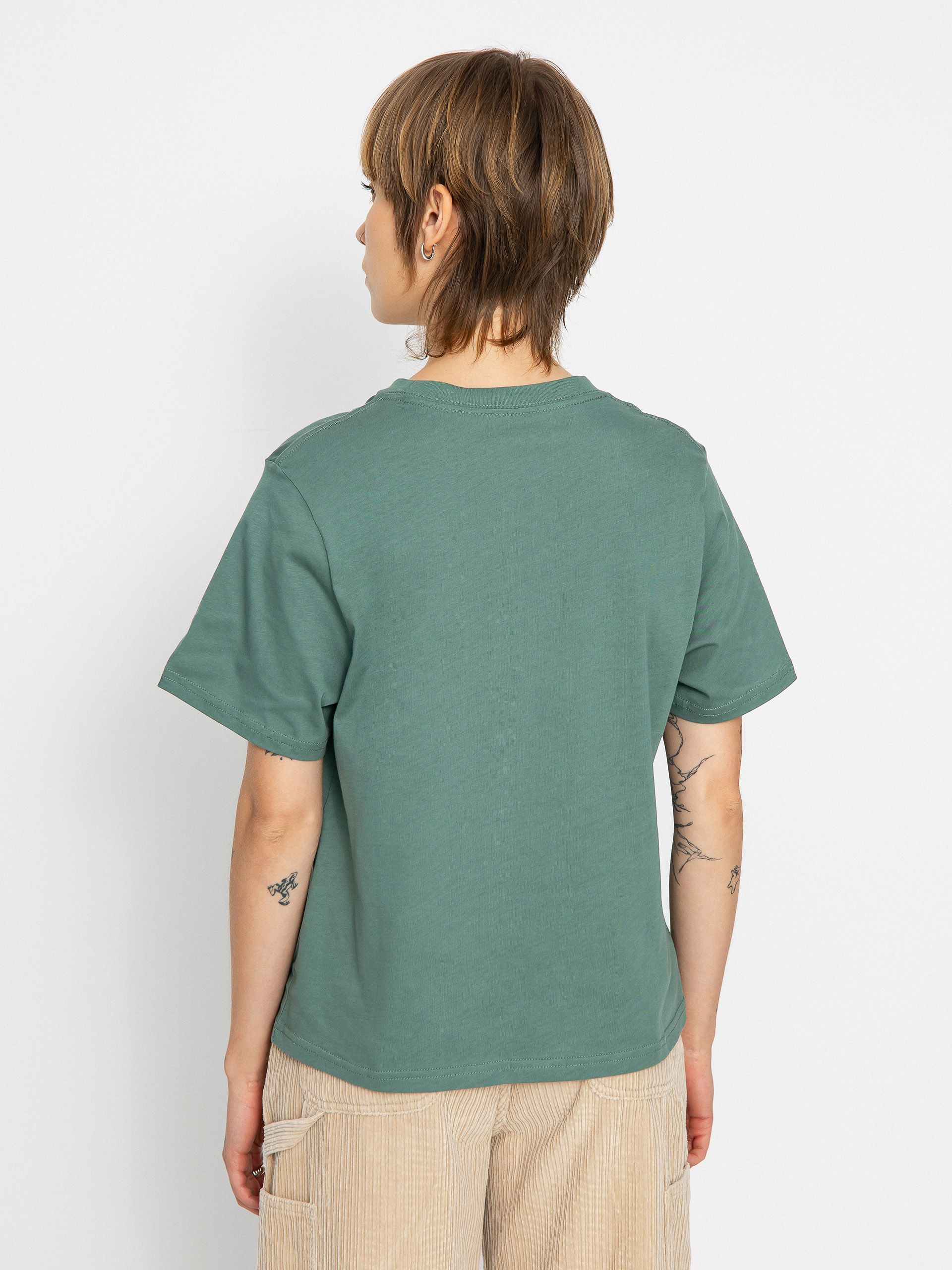 Tricou RVCA Cottontale Wmn (dark forest)