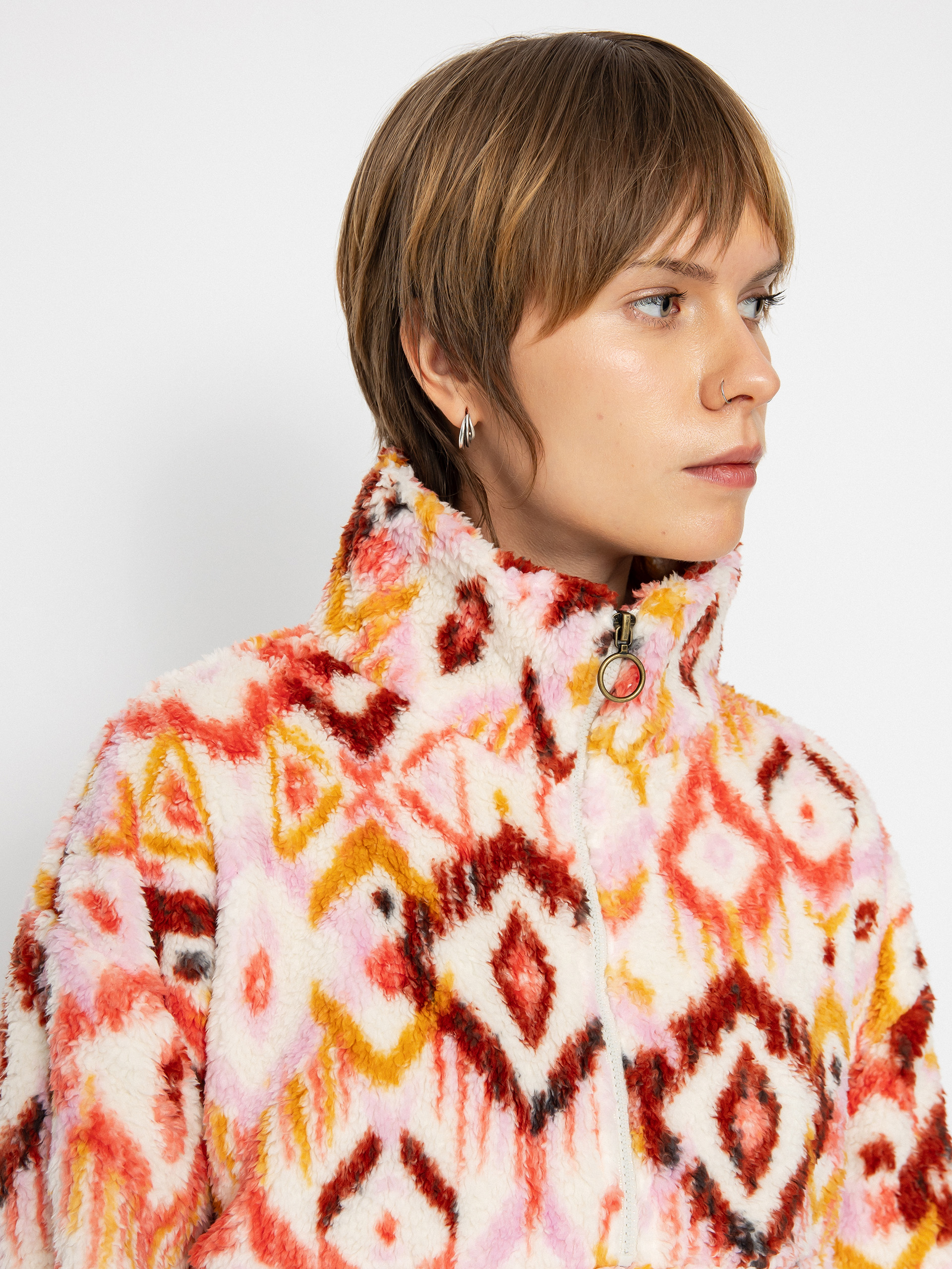 Pentru femei Hanorac din fleece Billabong Time Off (lavender kiss)